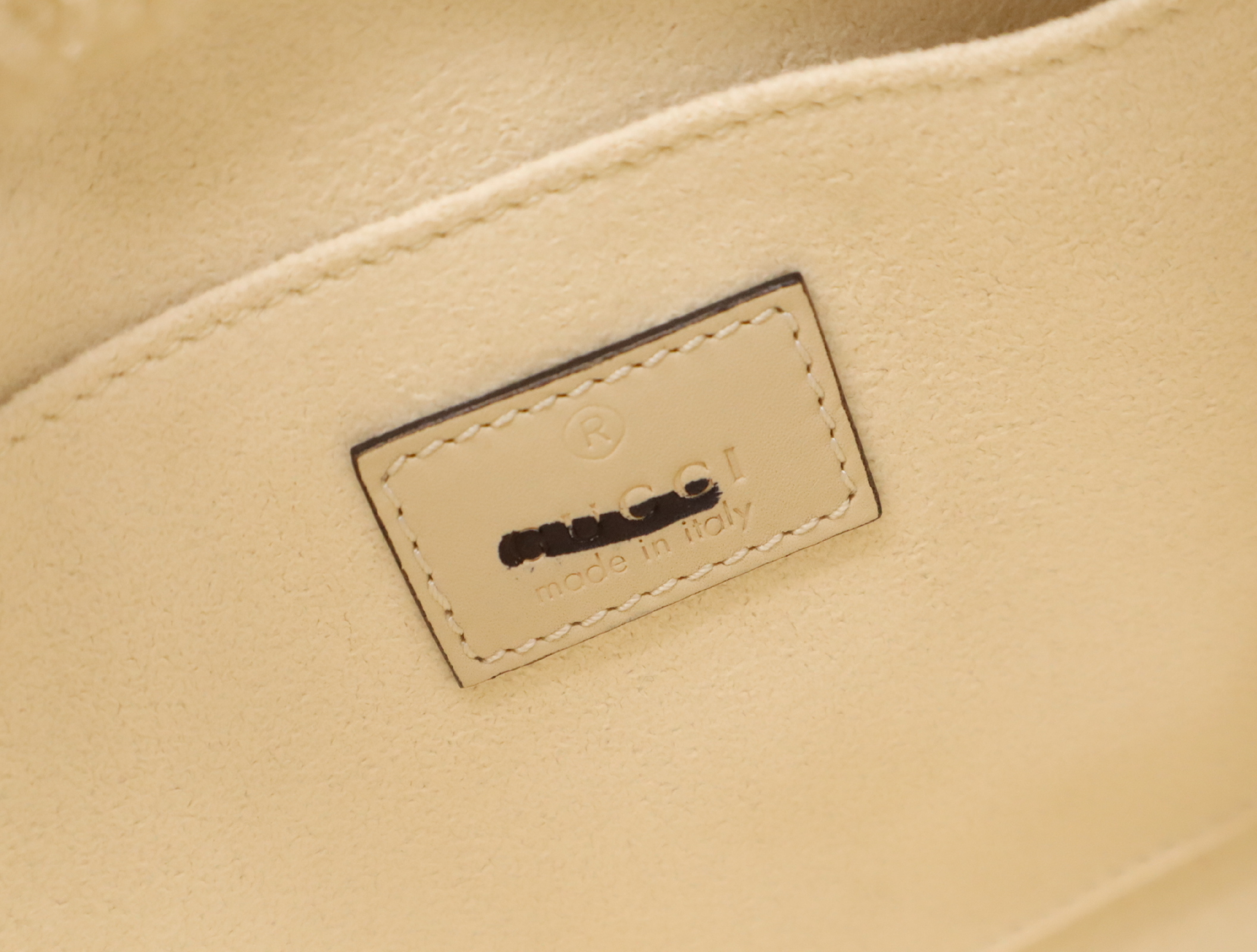 636709 Shearling Jackie 1961 2-way Handbag with White Gold Hardware and Shoulder Strap — view 13