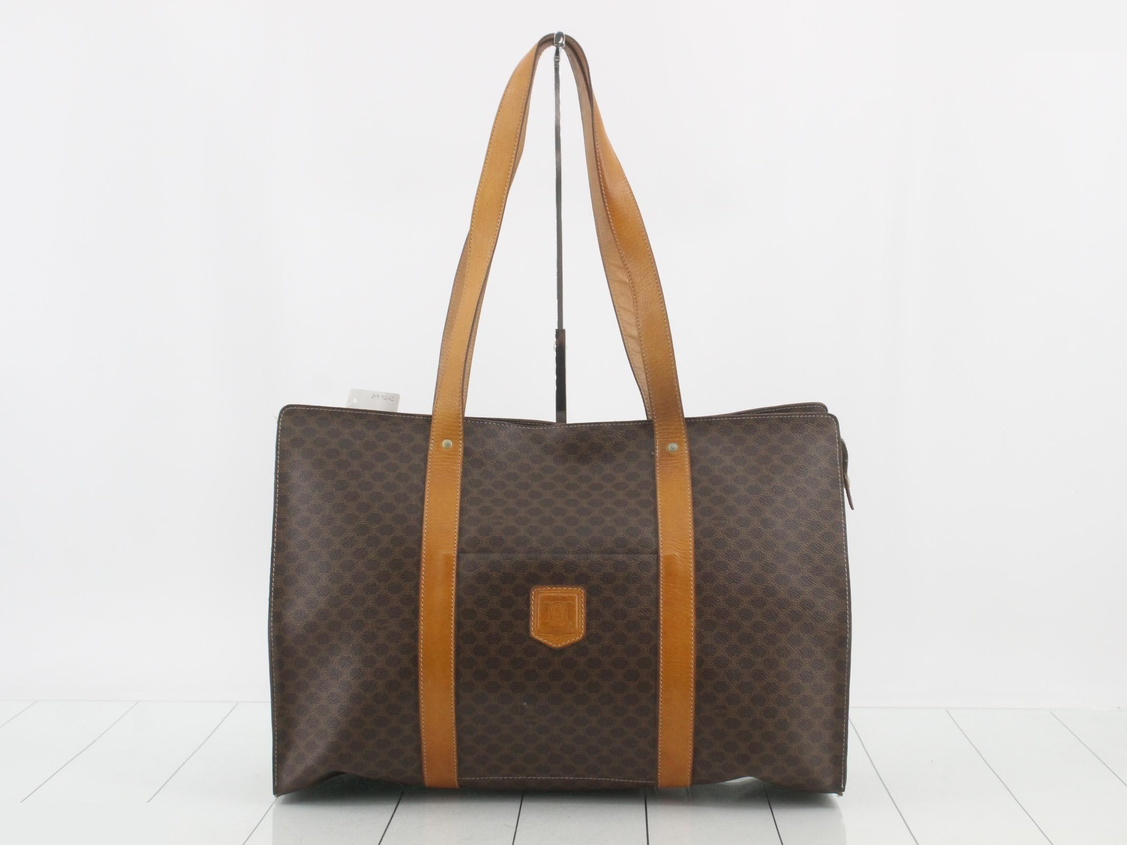 Macadam Shoulder Tote Bag, W approximately 45cm