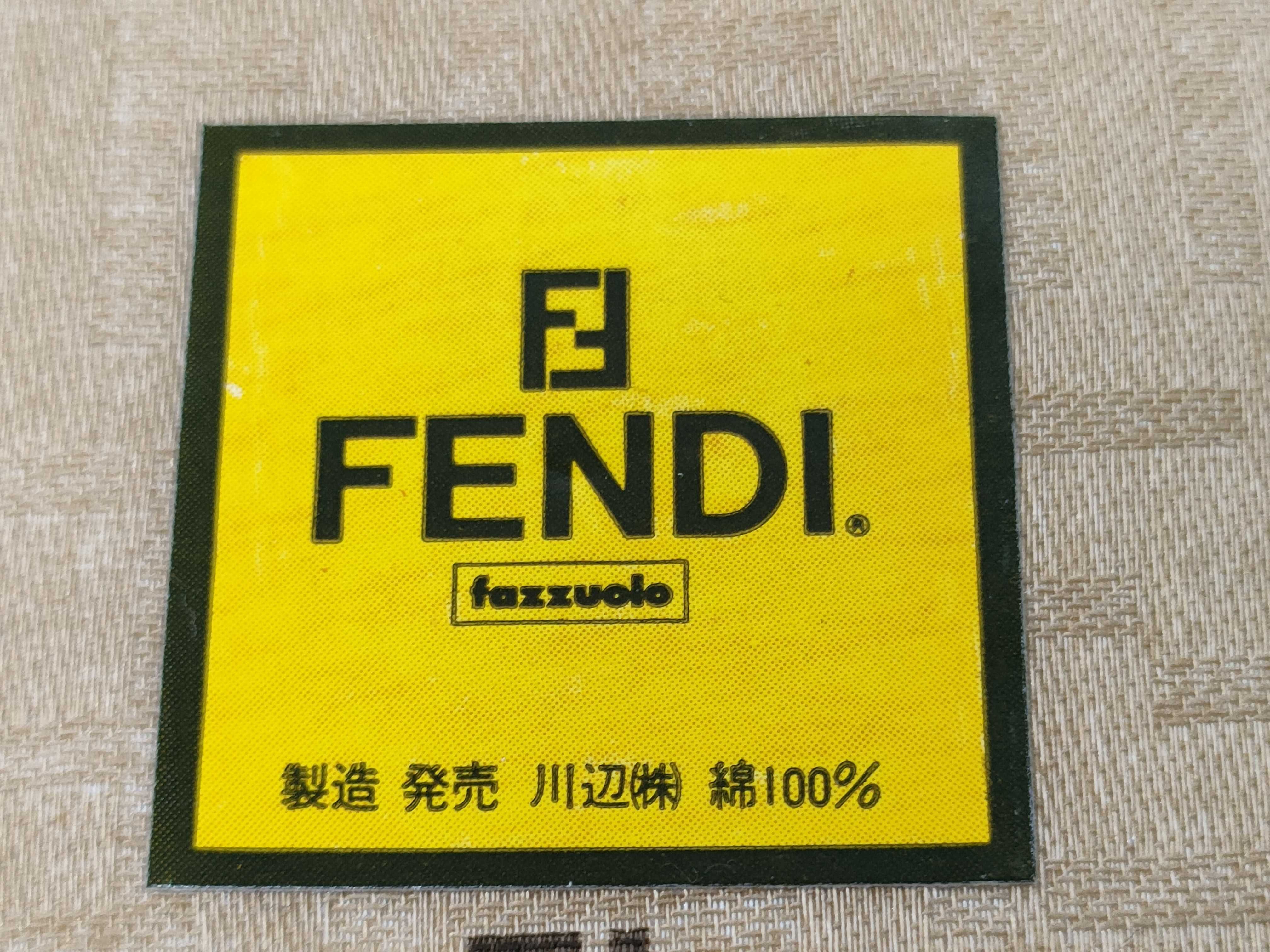 handkerchief scarf with sticker, Zucca design, FF pattern, and other accessories. — view 4
