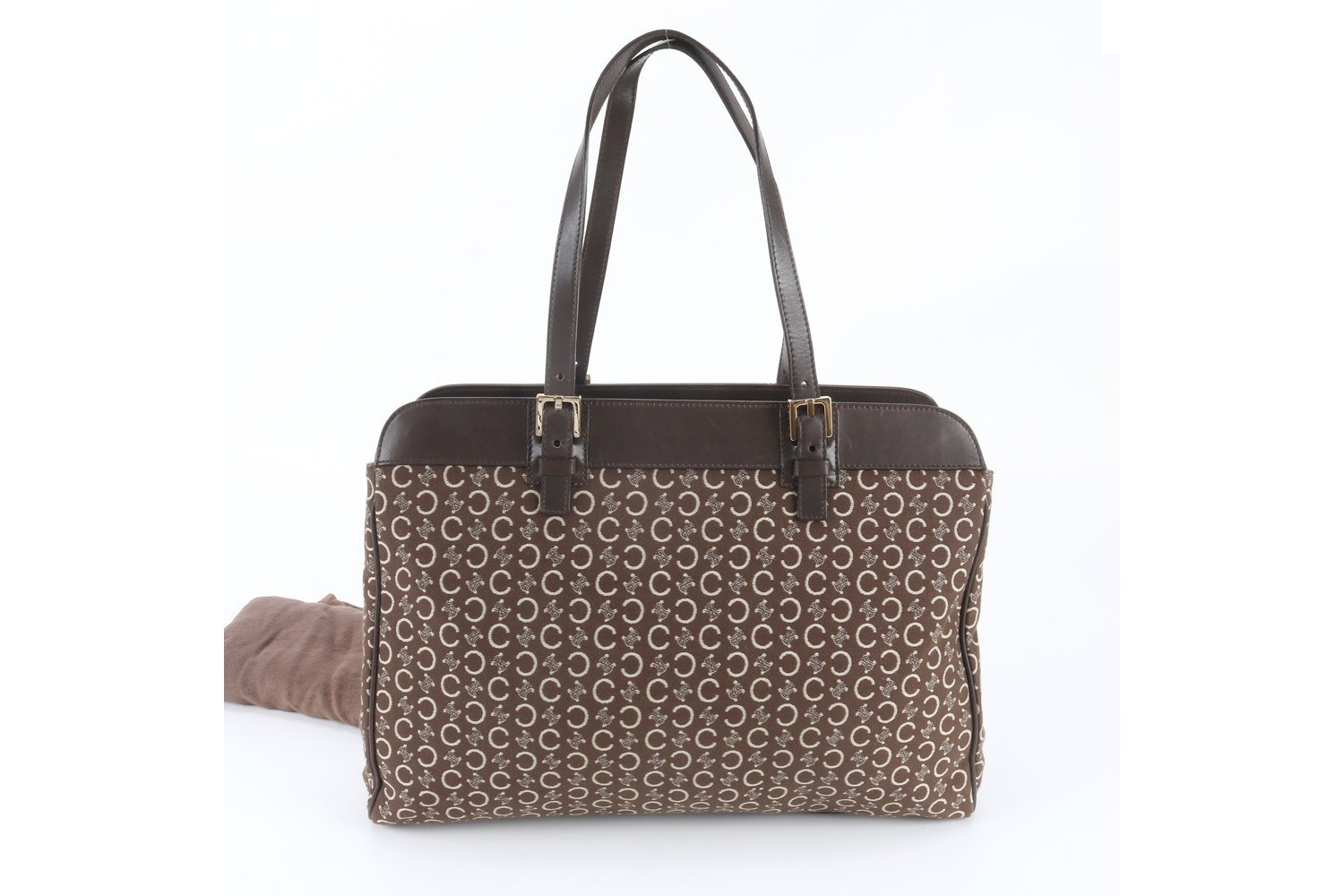 C Macadam CE00 12 Leather Shoulder Bag