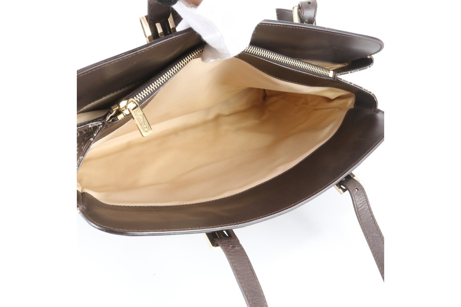 C Macadam CE00 12 Leather Shoulder Bag — view 7