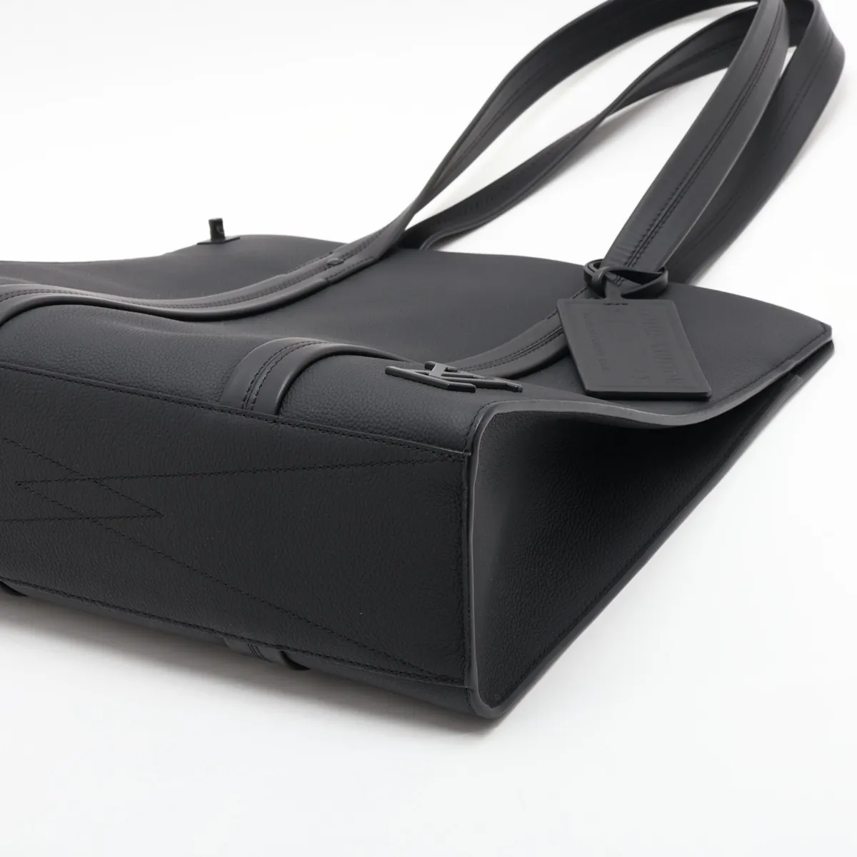 LV Aerogram Takeoff Tote M57308 Black (RFID detected) — view 3