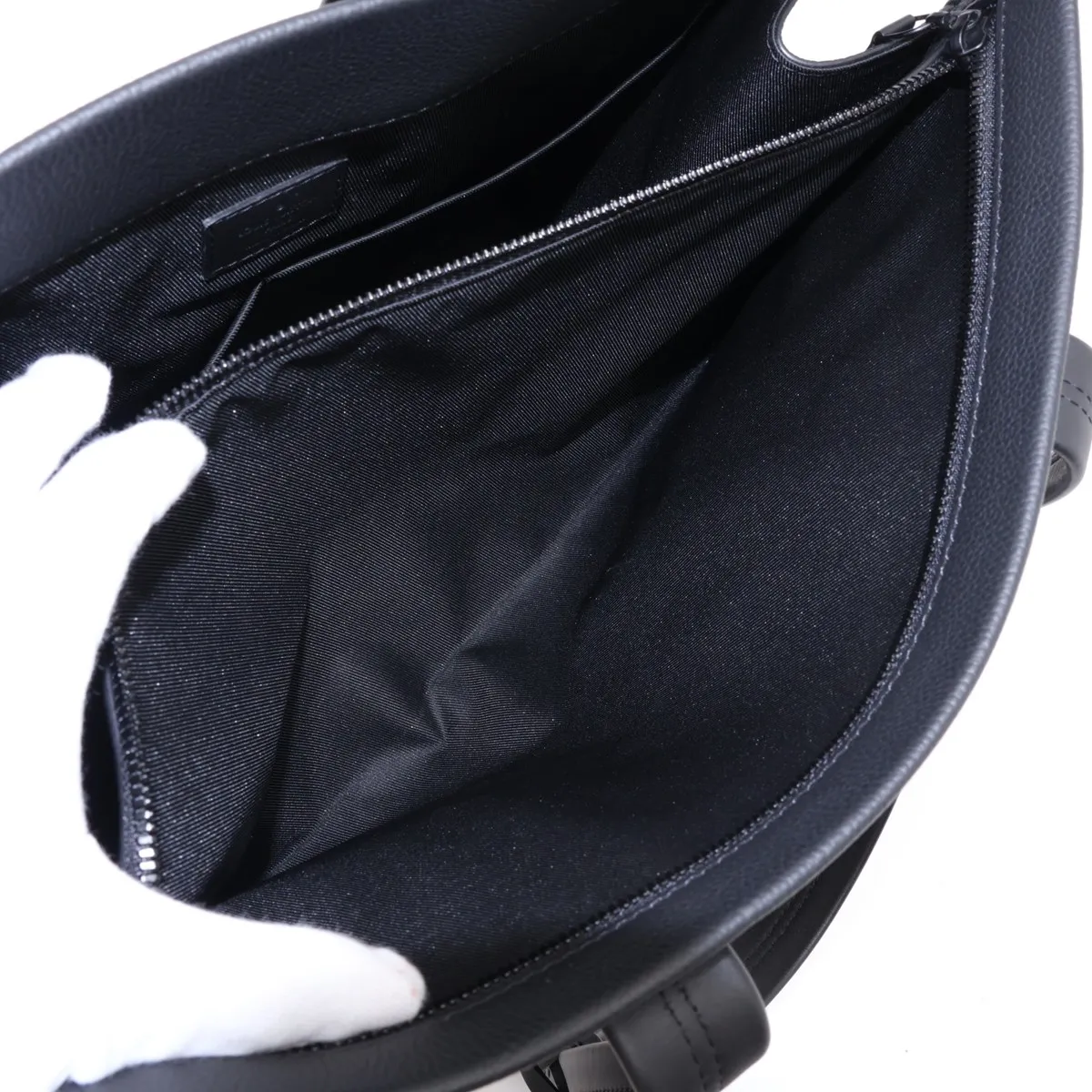 LV Aerogram Takeoff Tote M57308 Black (RFID detected) — view 10