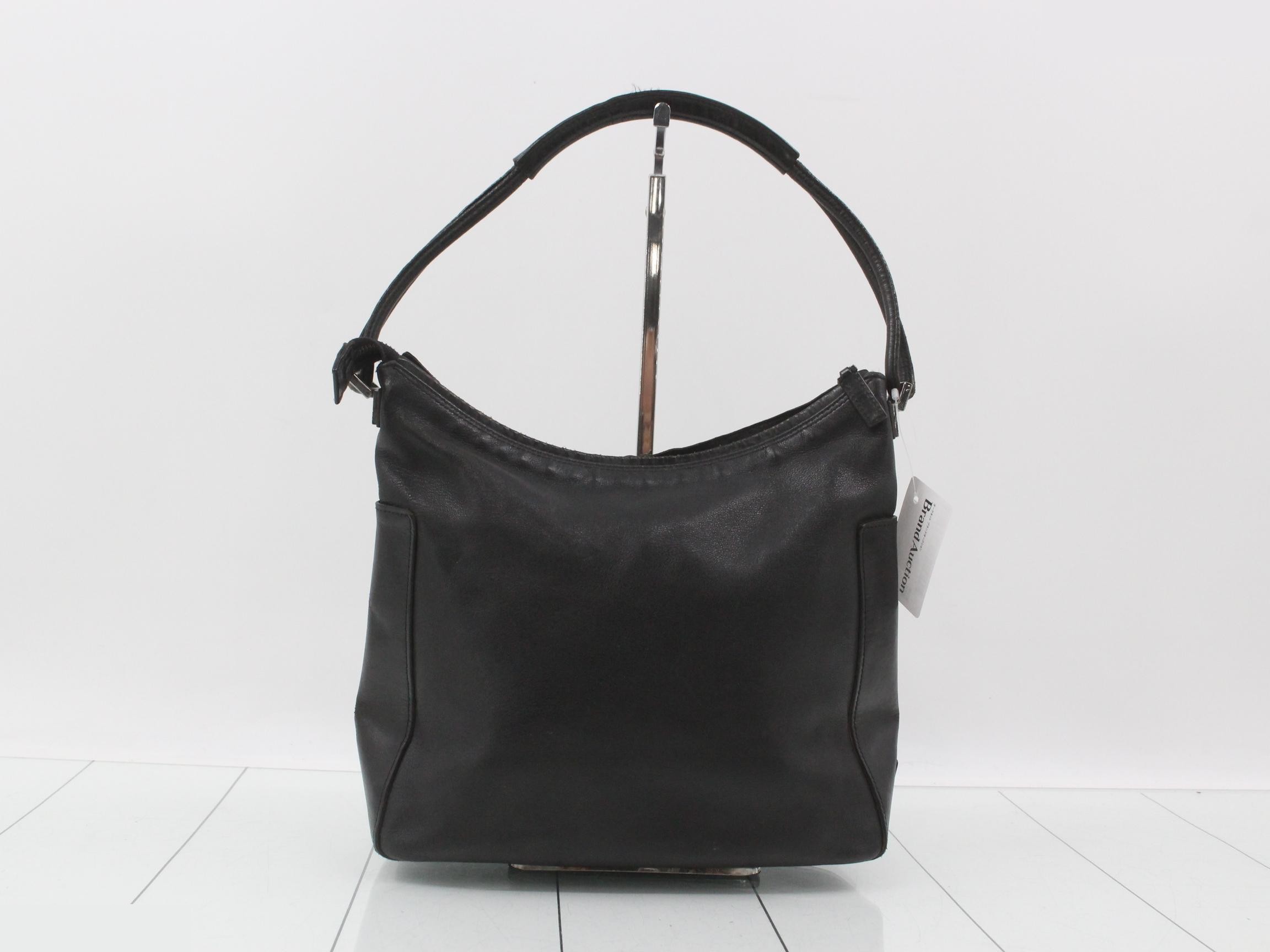 One-Shoulder Bag, Black, 001 8755 2123 — view 2