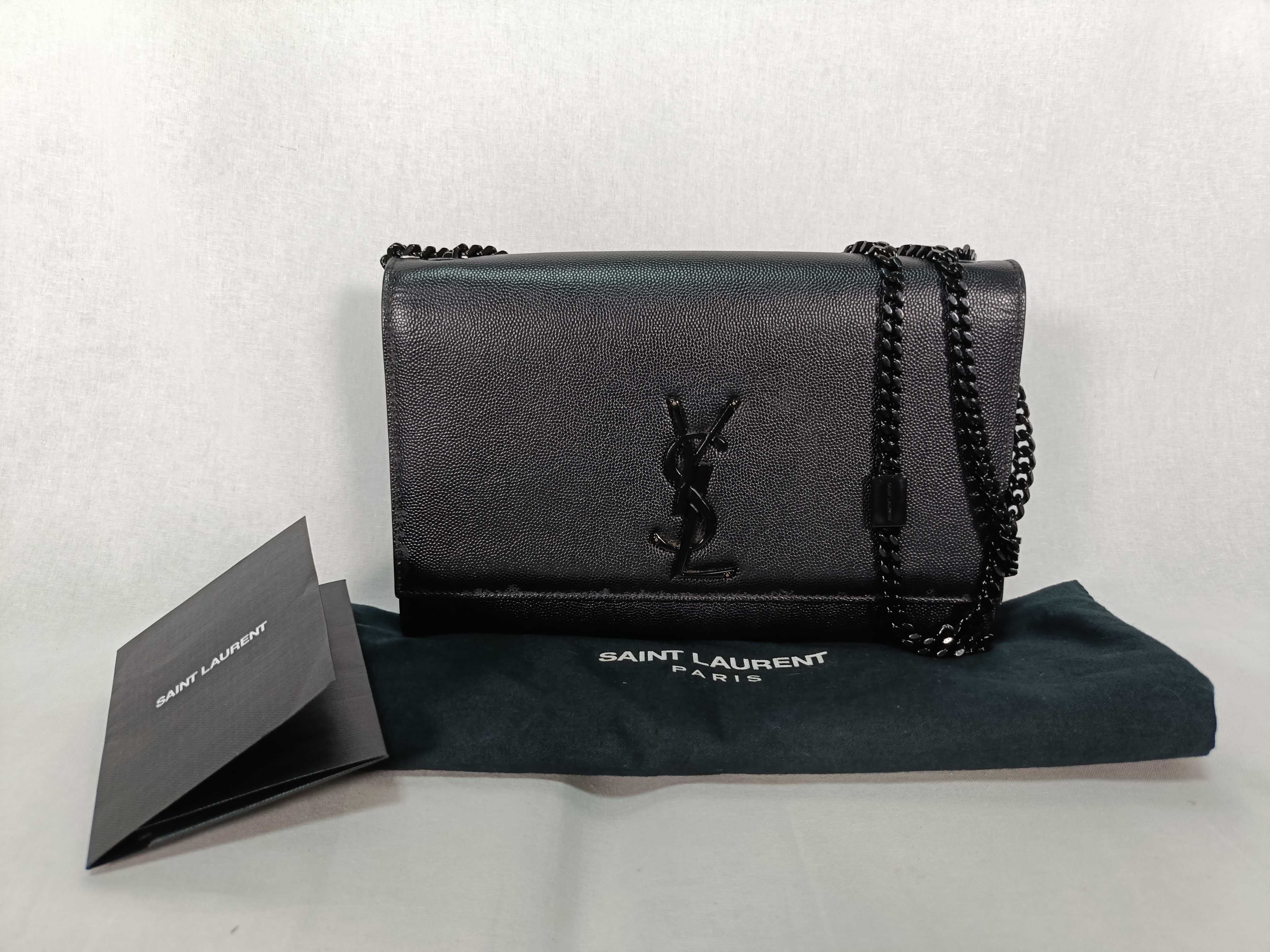 VN- Paris Classic Kate Leather Chain Shoulder Bag Black 364021 Shoulder Bag