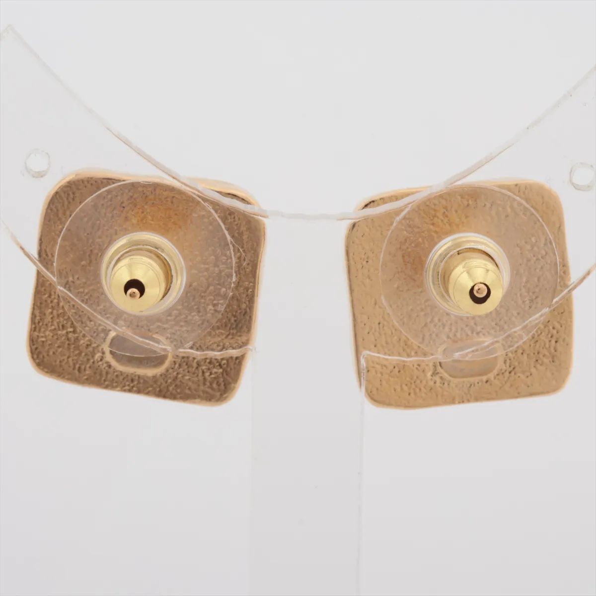 Cocomark B26V Earrings (for both ears) GP Black x Gold Thread Dull — view 2