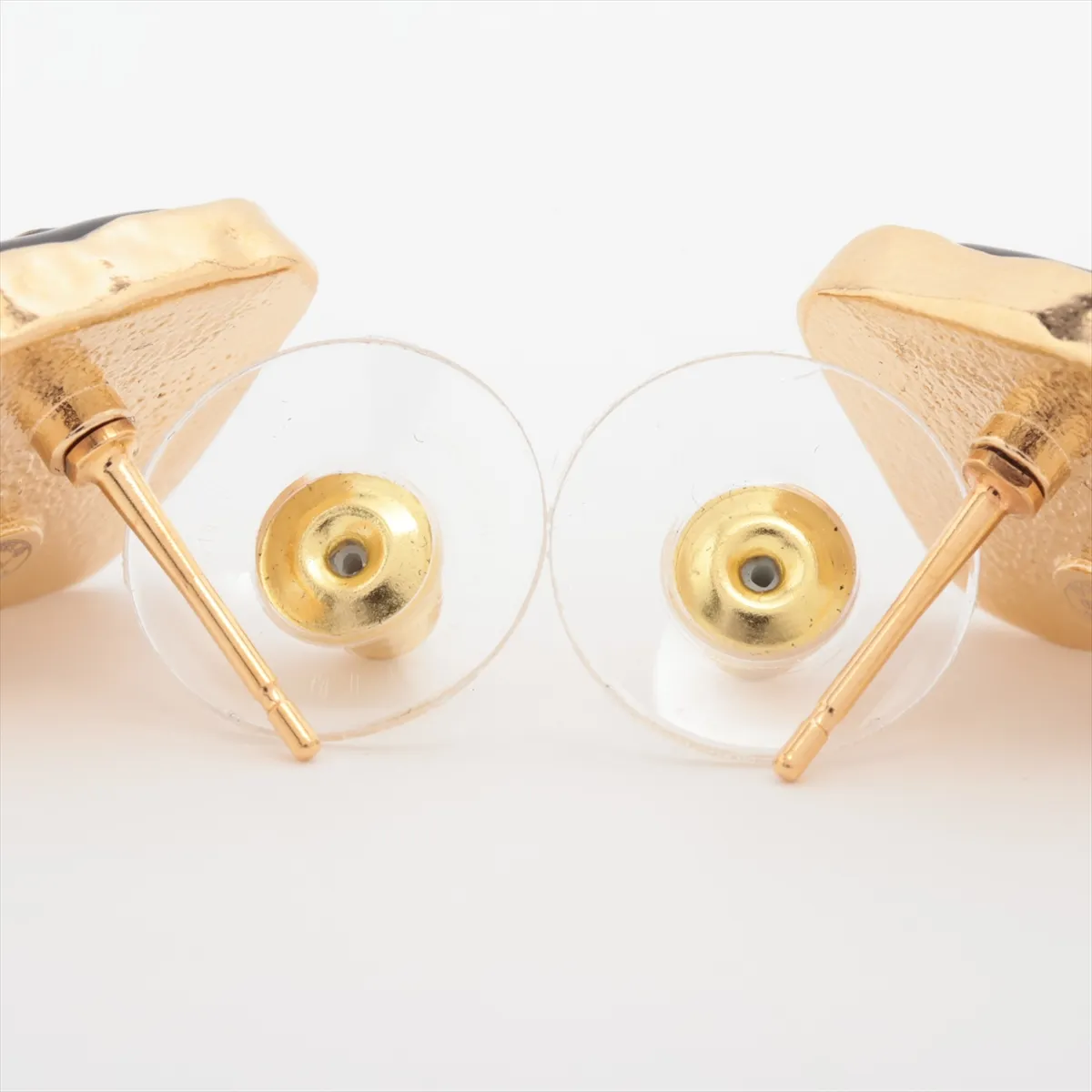 Cocomark B26V Earrings (for both ears) GP Black x Gold Thread Dull — view 4