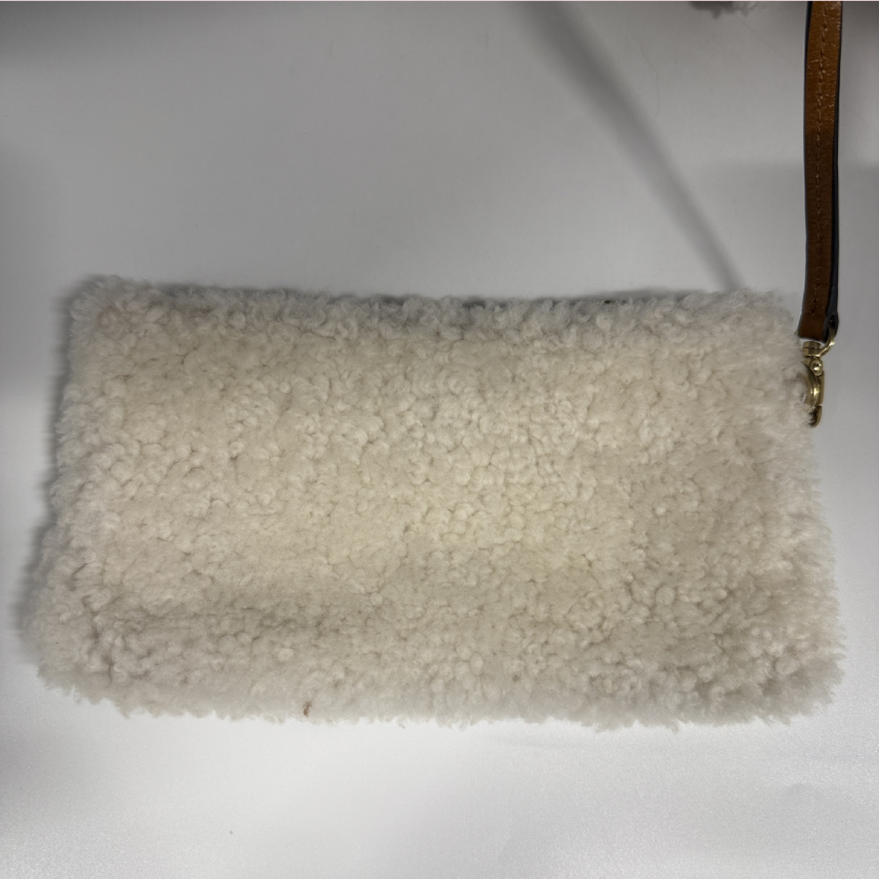 Shearling Top Handle Bow Bag Handbag — view 10