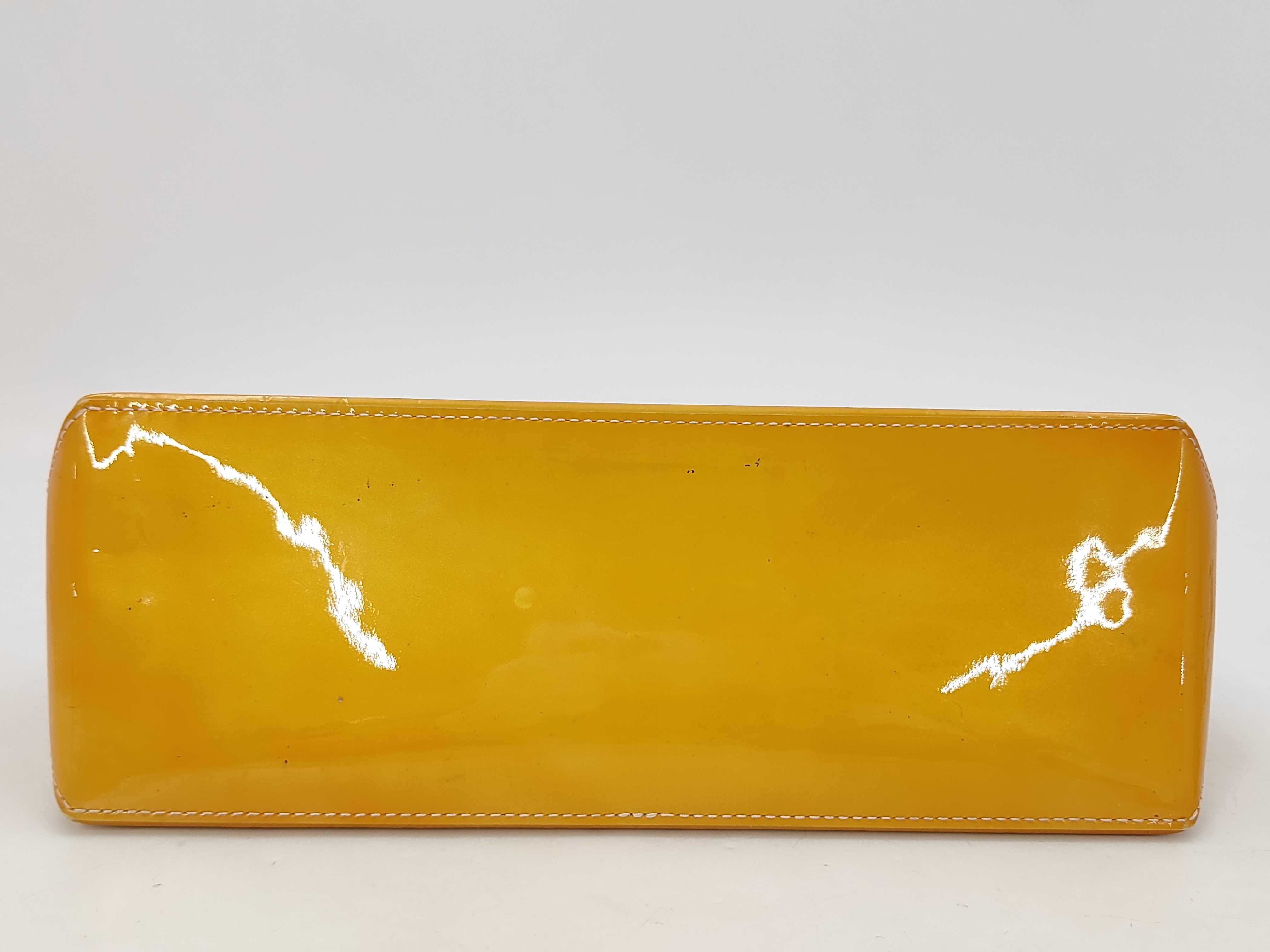 Vernis Wilshire PM Yellow Handbag — view 4
