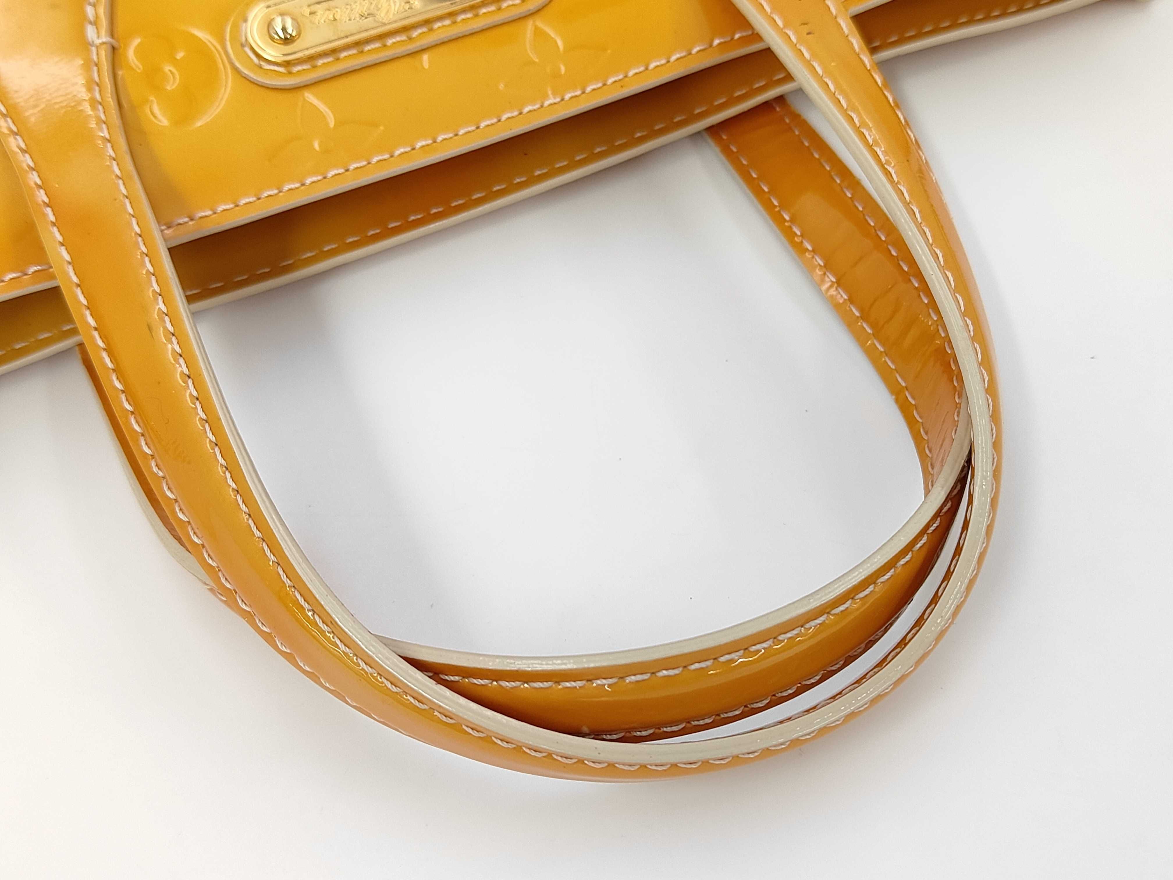 Vernis Wilshire PM Yellow Handbag — view 5
