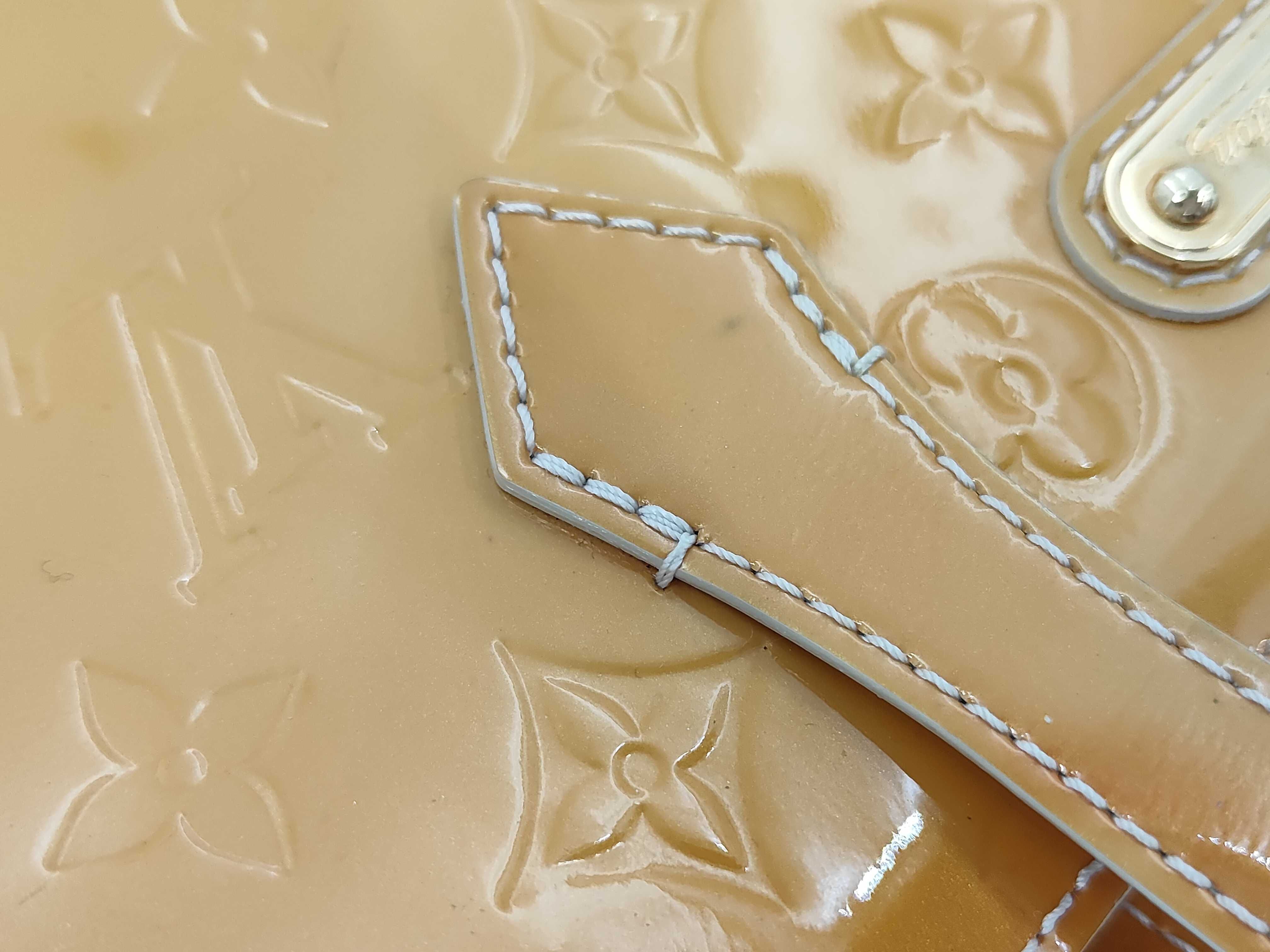 Vernis Wilshire PM Yellow Handbag — view 7