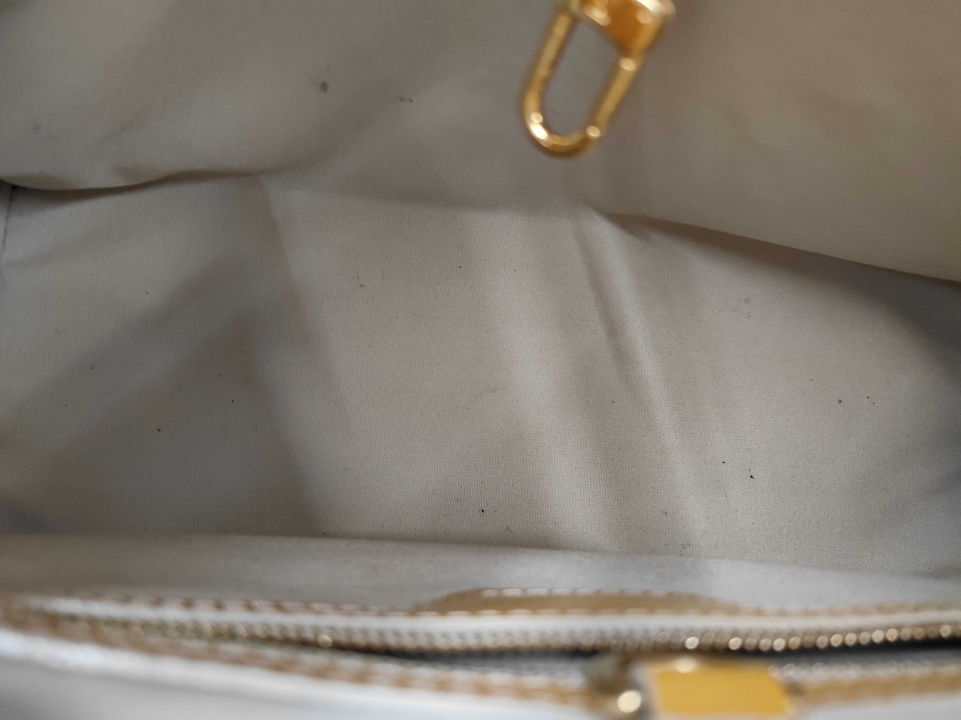 Vernis Wilshire PM Yellow Handbag — view 8