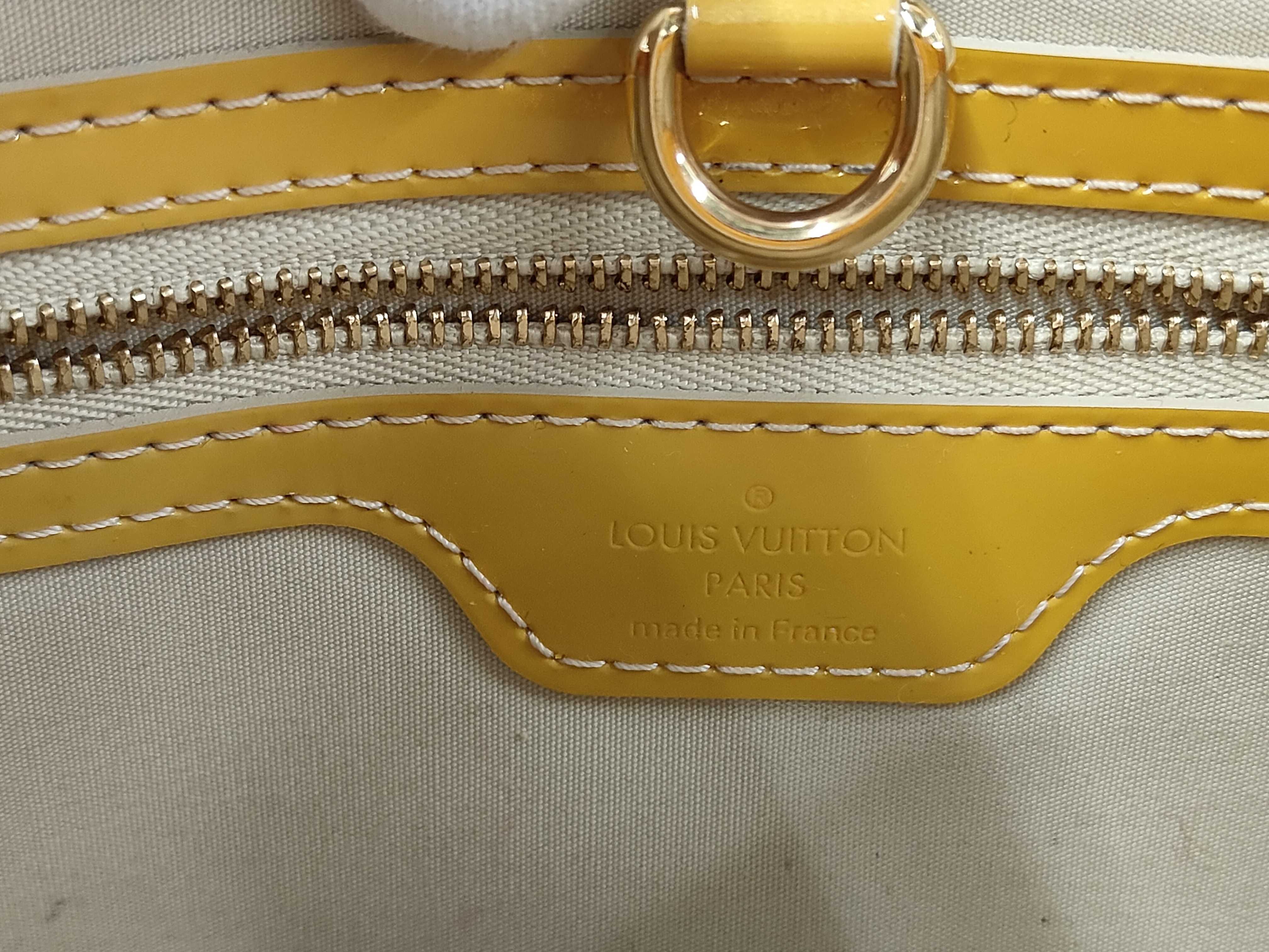 Vernis Wilshire PM Yellow Handbag — view 9