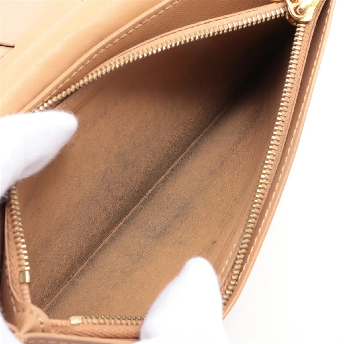 Taurillon LV Vertical Wallet Compact M81330 Noir Long Wallet Serial Unknown — view 6