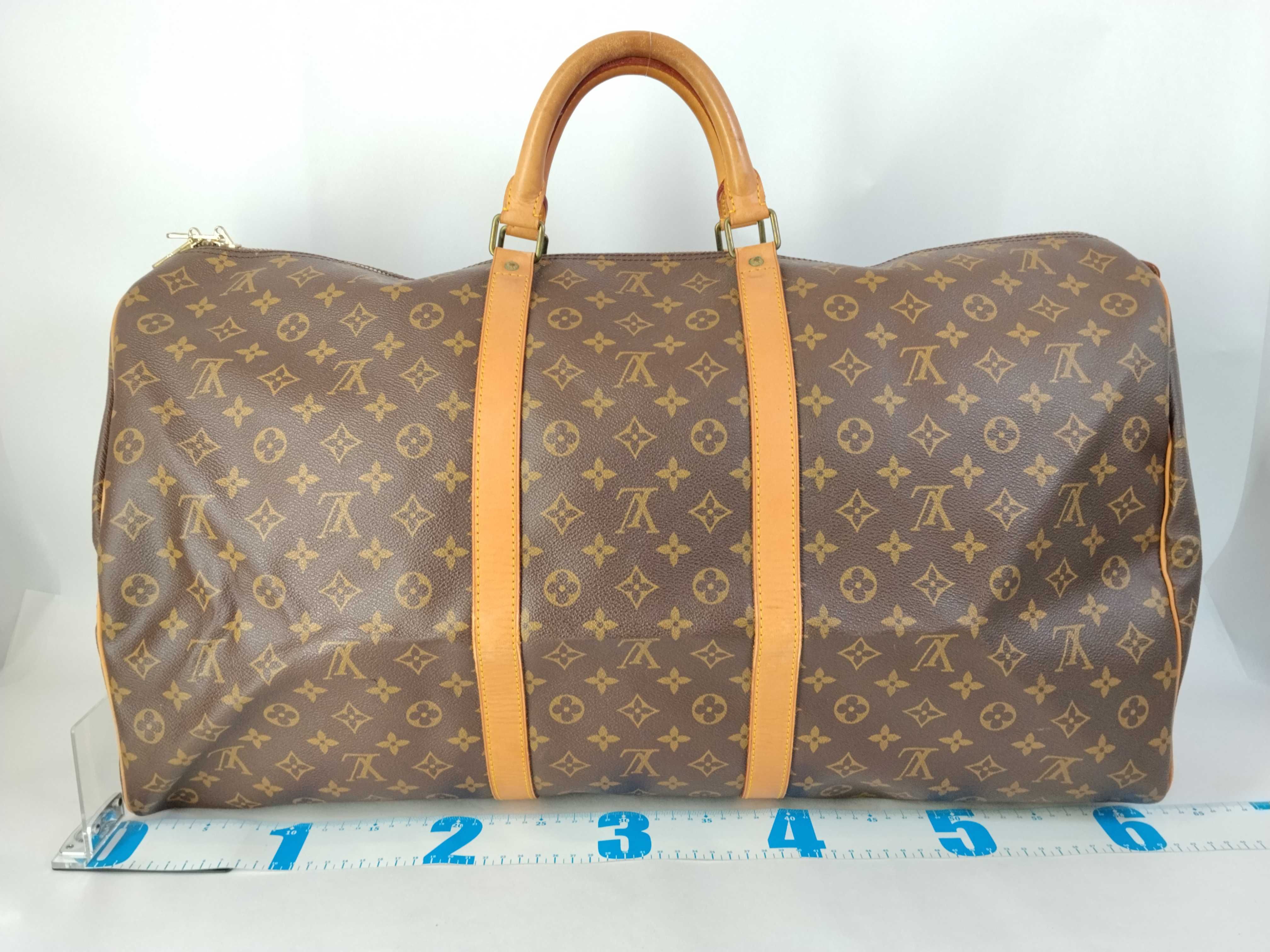 Monogram Vuitton Keepall Monogram Boston Bag — view 2