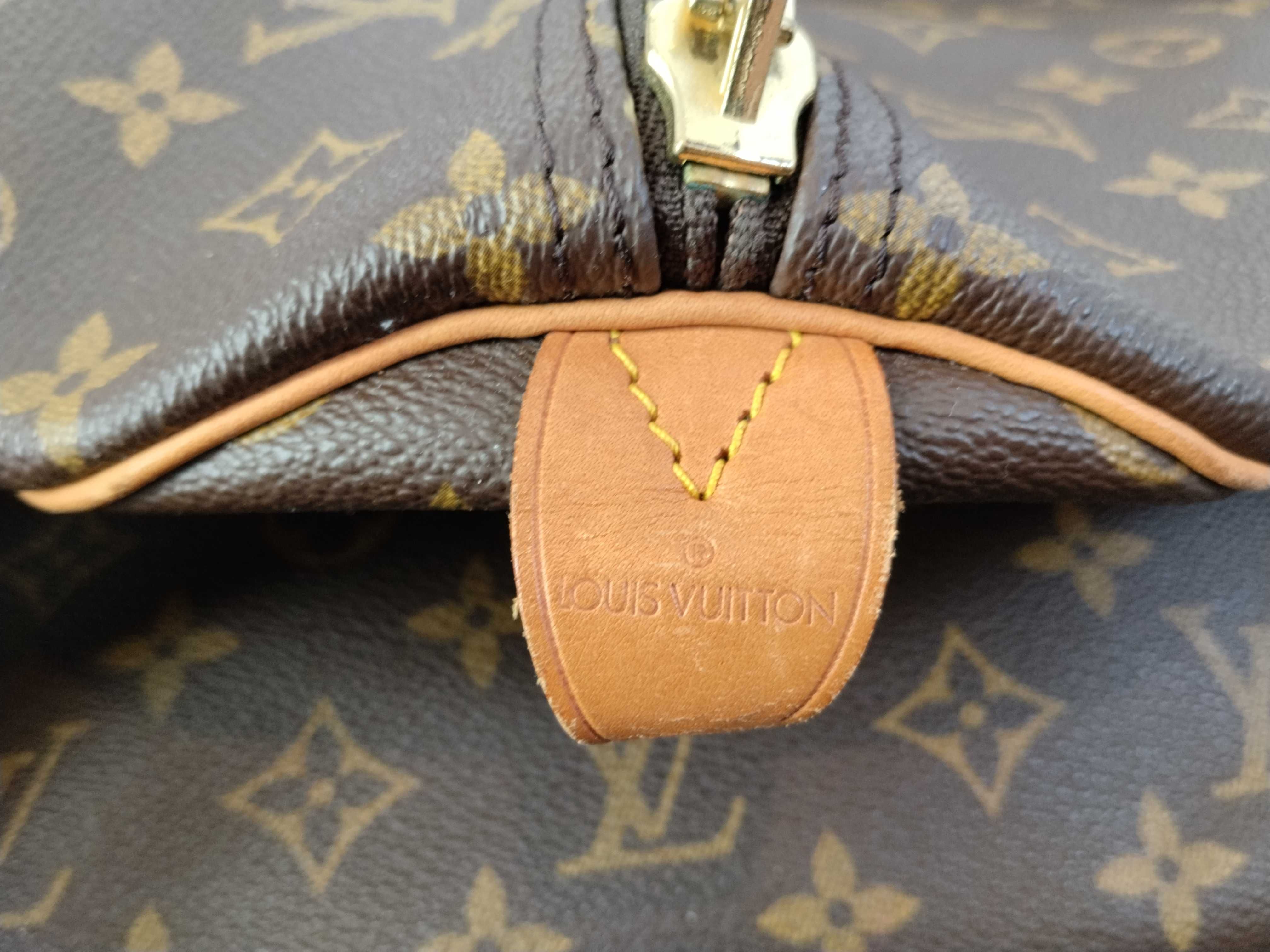 Monogram Vuitton Keepall Monogram Boston Bag — view 12