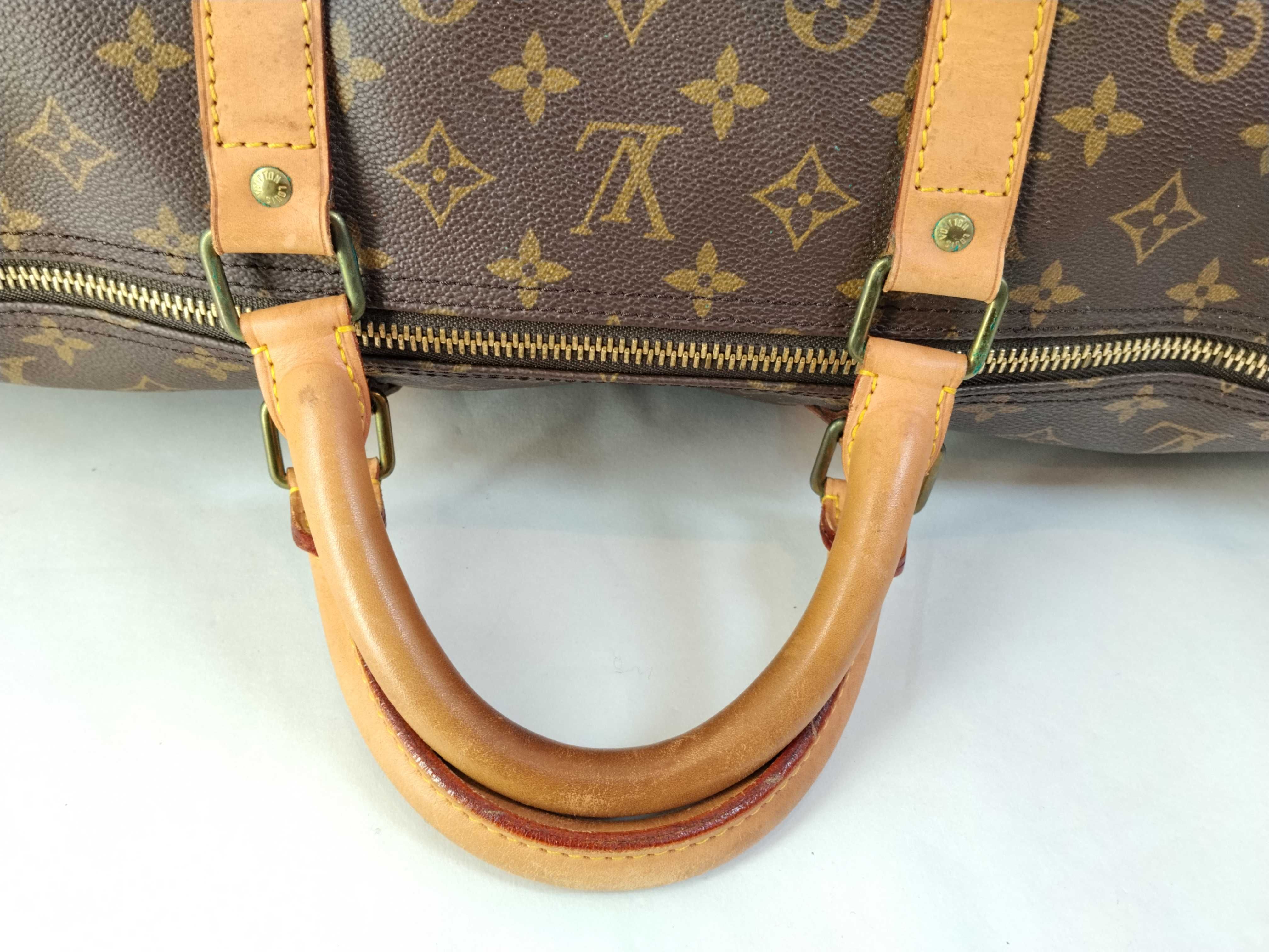 Monogram Vuitton Keepall Monogram Boston Bag — view 3