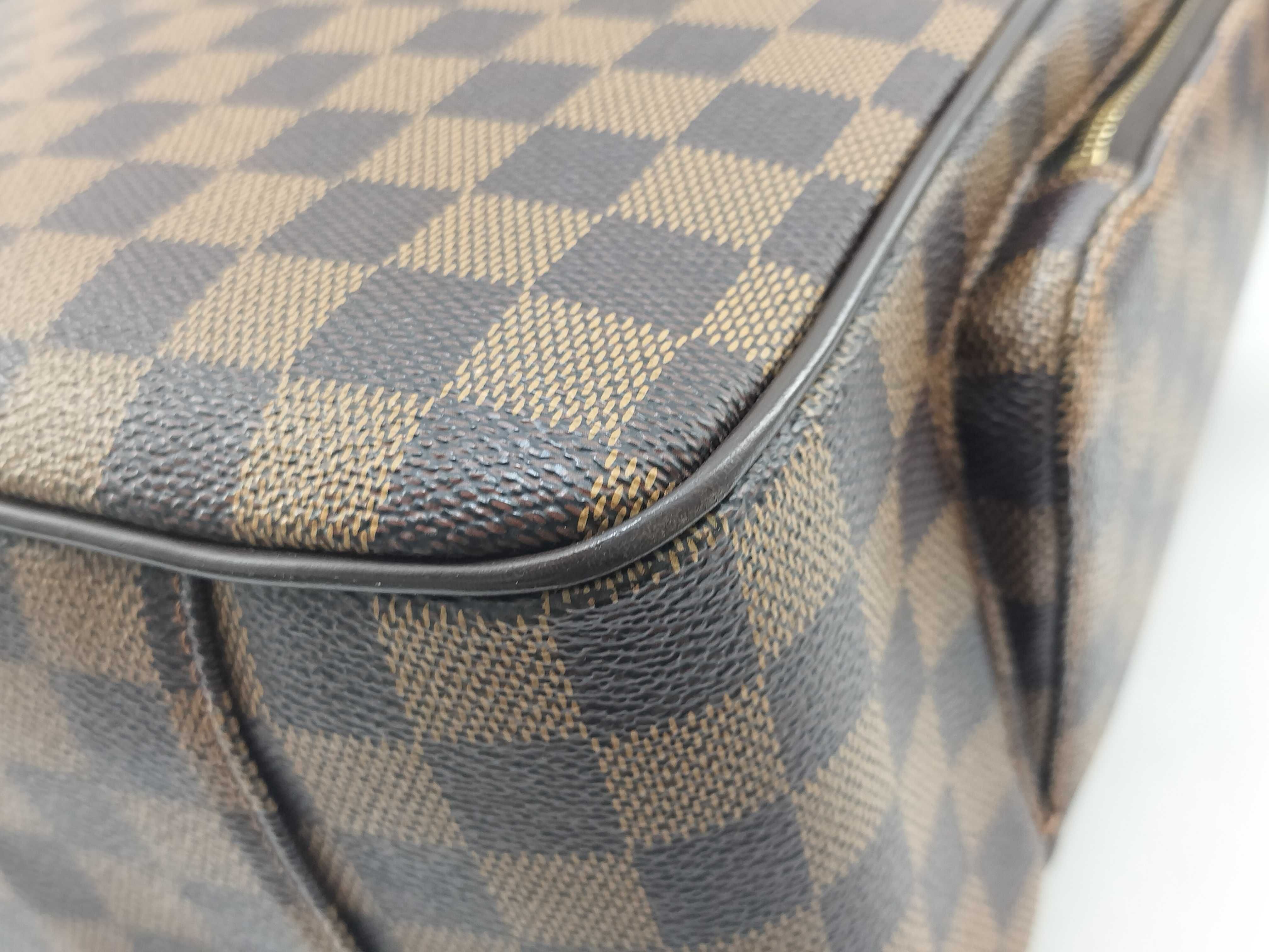 Damier PH- Damier Olaf GM N41440 Brown Messenger Bag Canvas Shoulder Bag — view 6
