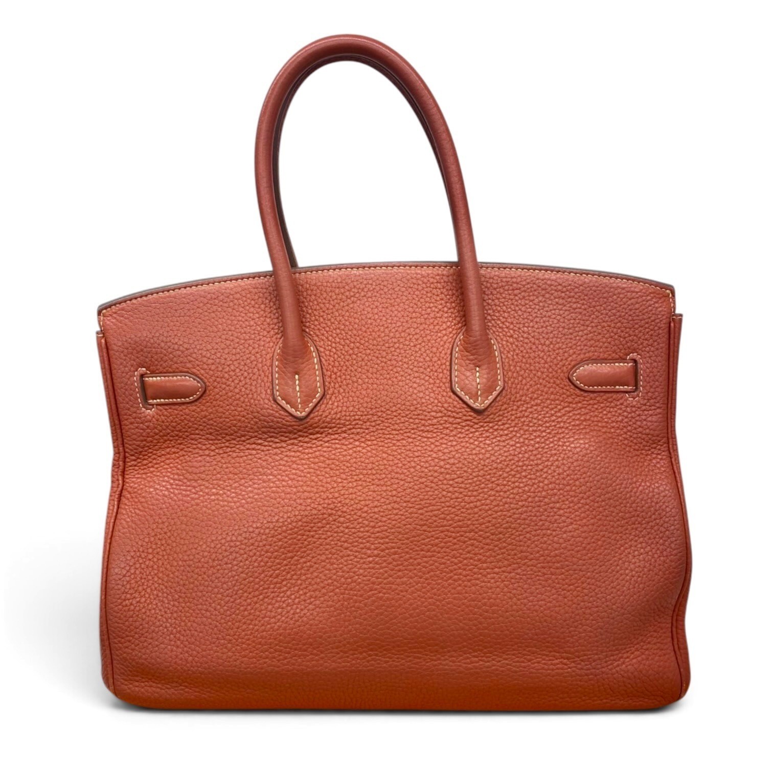 Birkin 35 Letournée handbag, silver hardware, Taurillon Clemence leather. — view 2