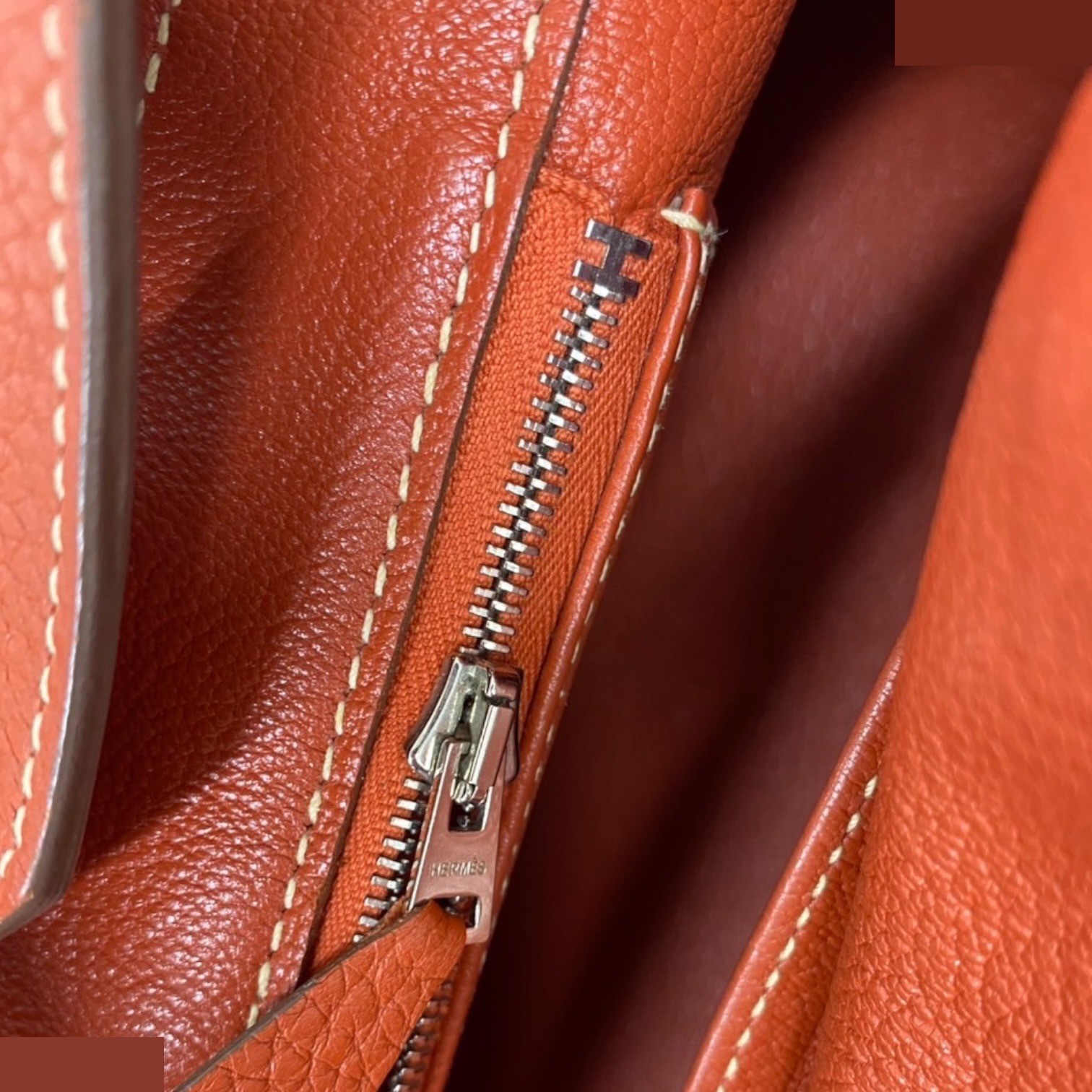 Birkin 35 Letournée handbag, silver hardware, Taurillon Clemence leather. — view 11