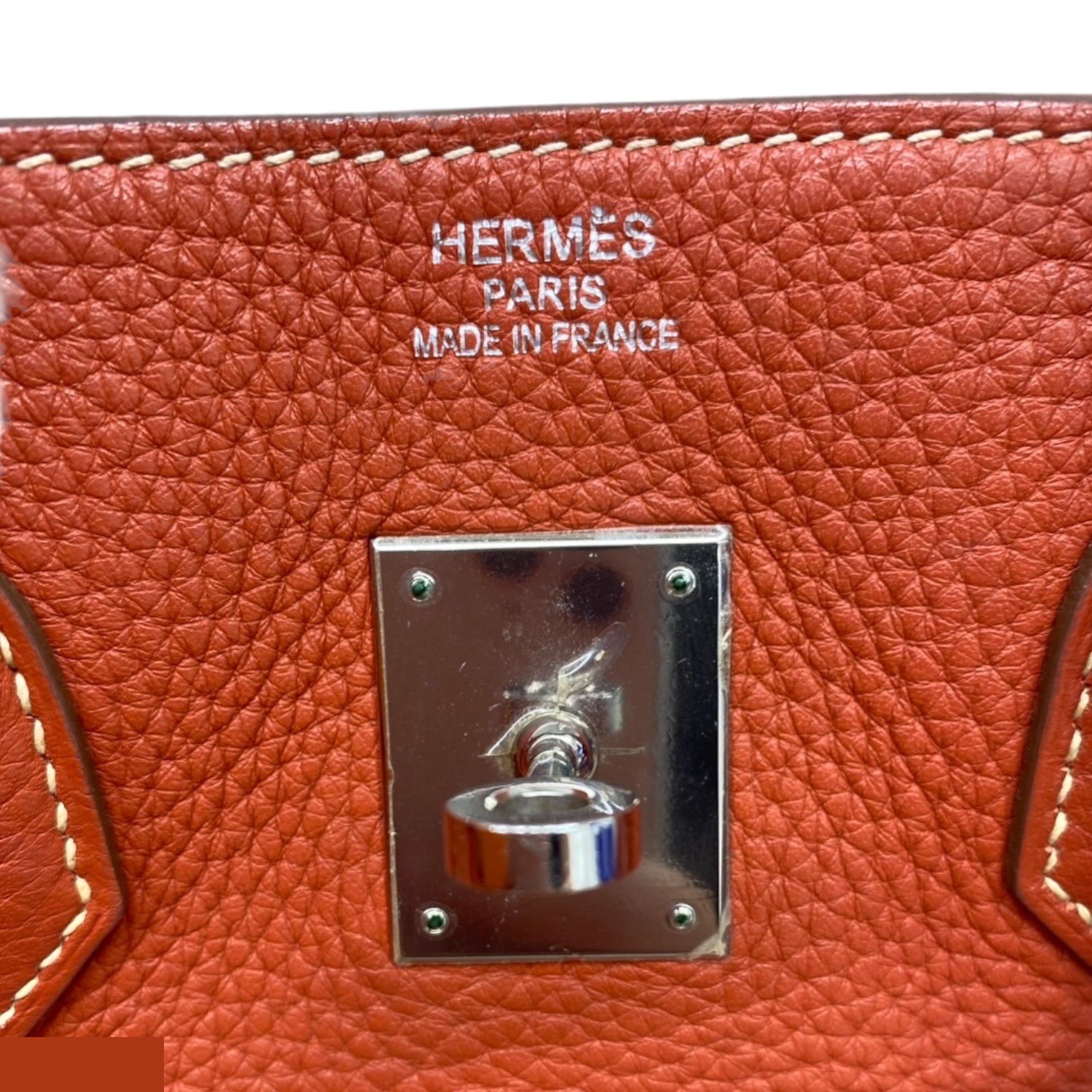 Birkin 35 Letournée handbag, silver hardware, Taurillon Clemence leather. — view 5
