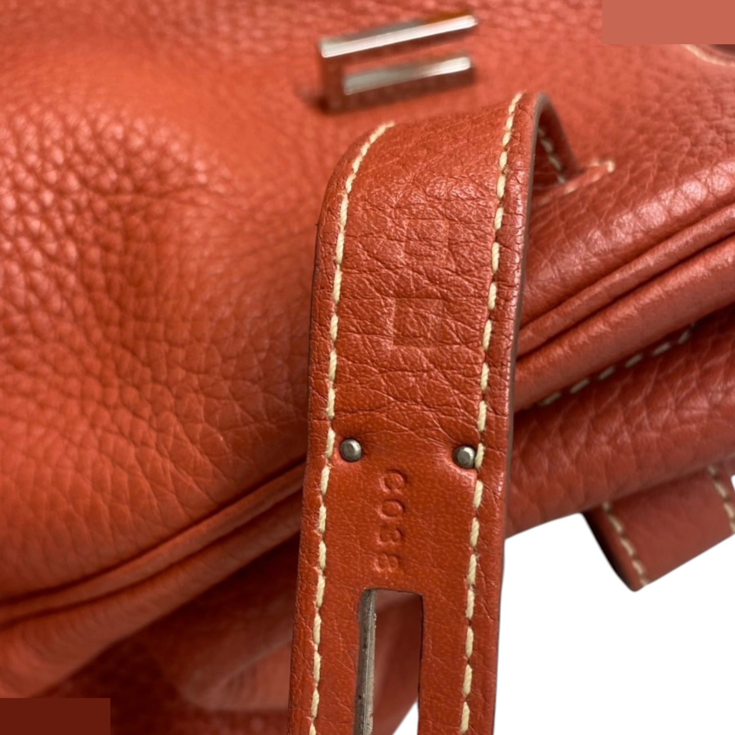 Birkin 35 Letournée handbag, silver hardware, Taurillon Clemence leather. — view 6