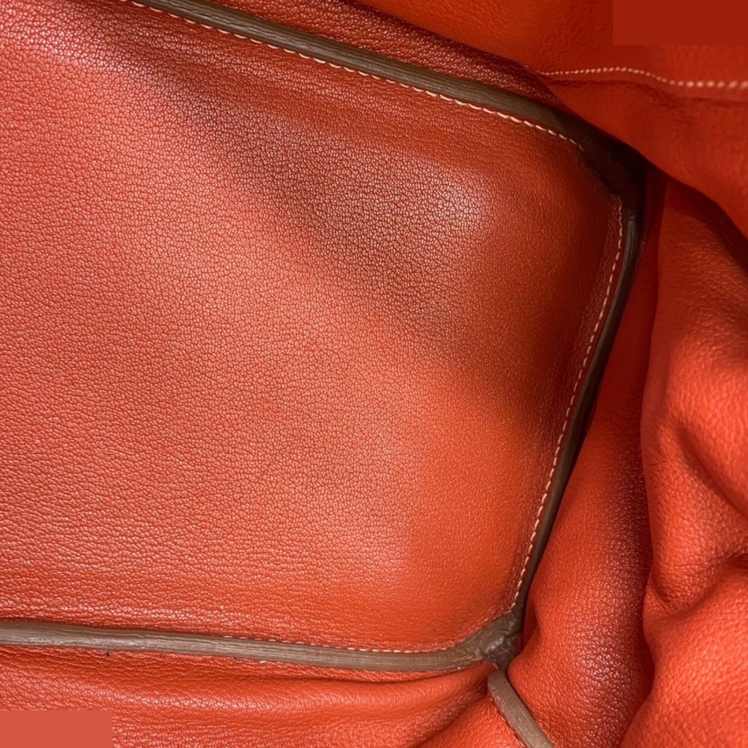 Birkin 35 Letournée handbag, silver hardware, Taurillon Clemence leather. — view 10