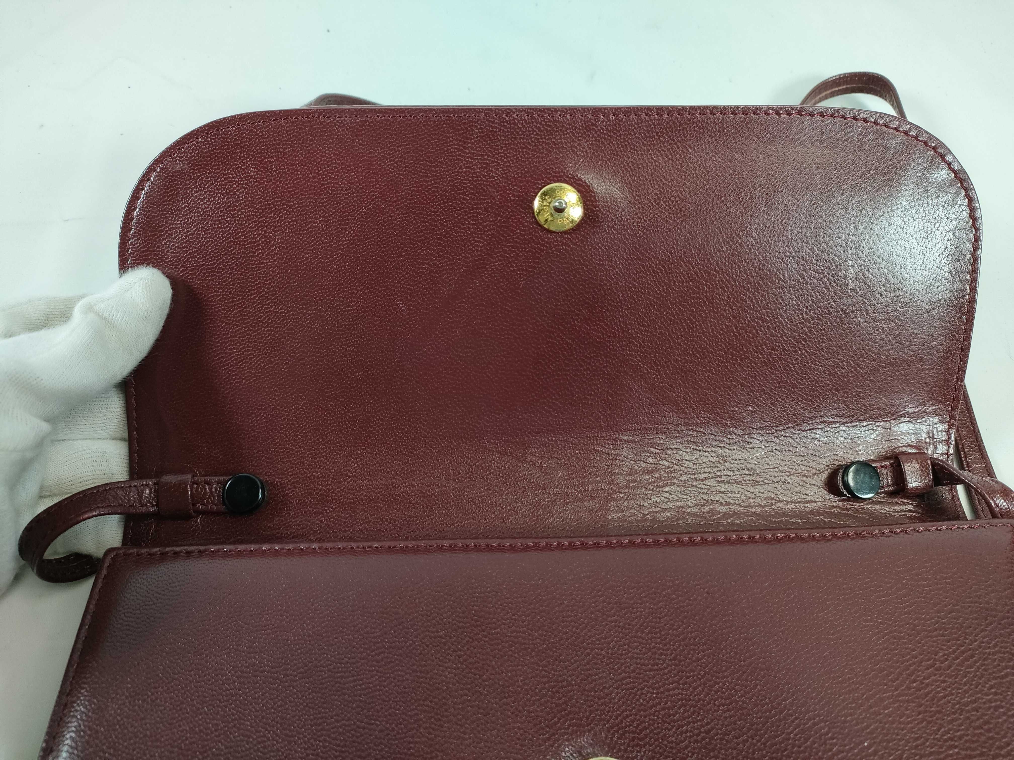 Vintage Leather Shoulder Bag — view 9