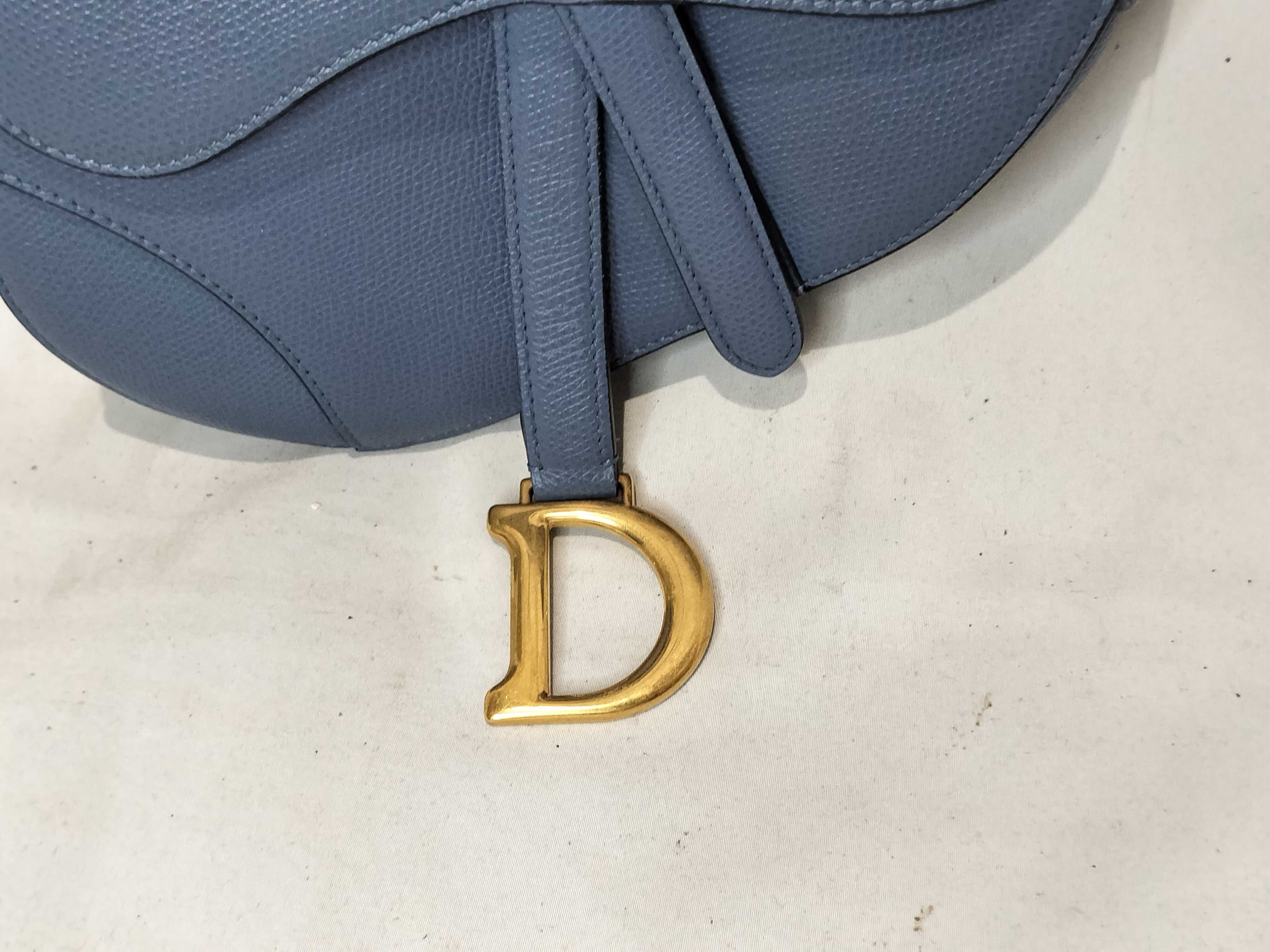 Saddle Handbag, Navy — view 2