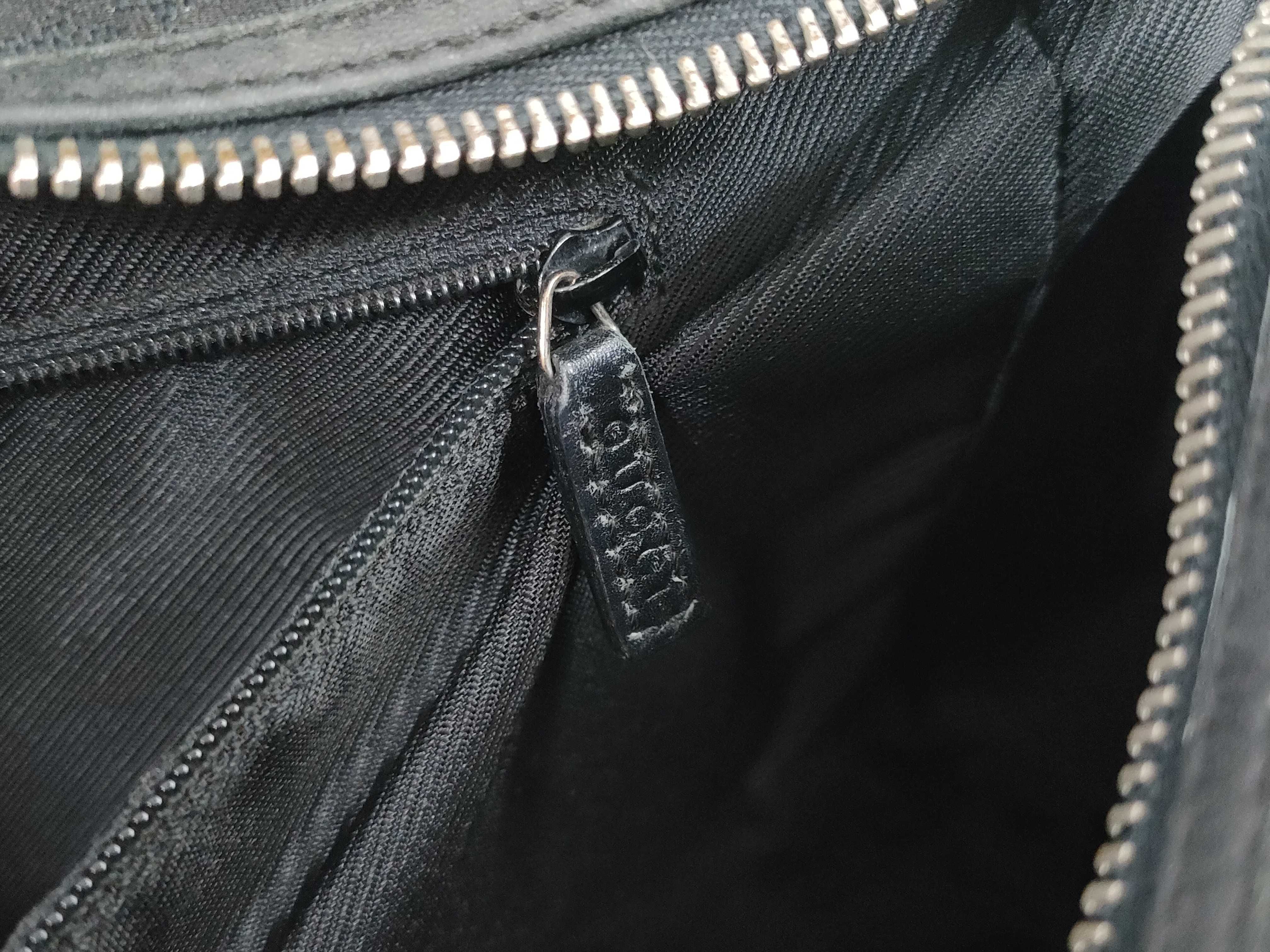 GG Canvas Black Boston Tote Handbag — view 12