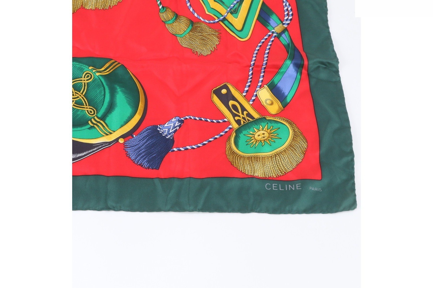 100% Silk Scarf with Tag — view 5