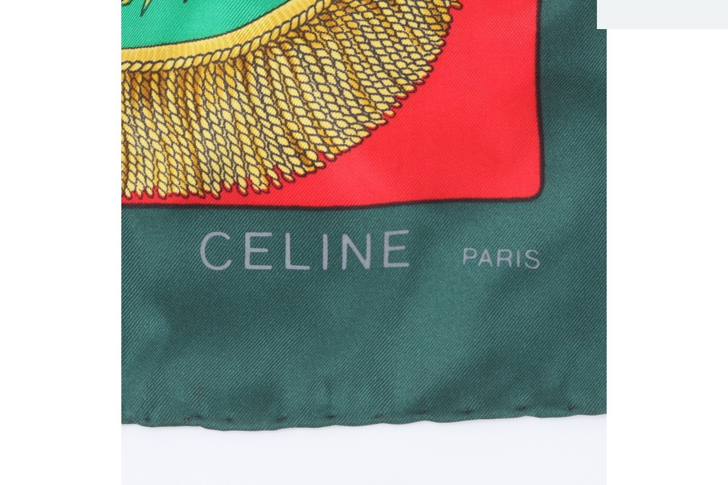 100% Silk Scarf with Tag — view 6