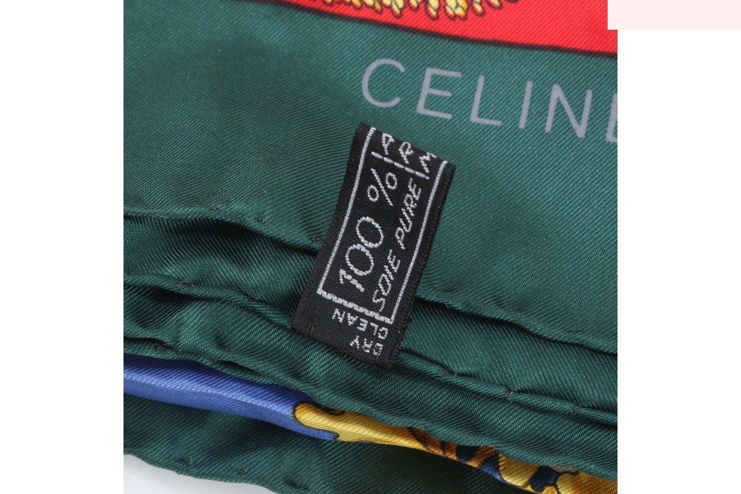 100% Silk Scarf with Tag — view 7