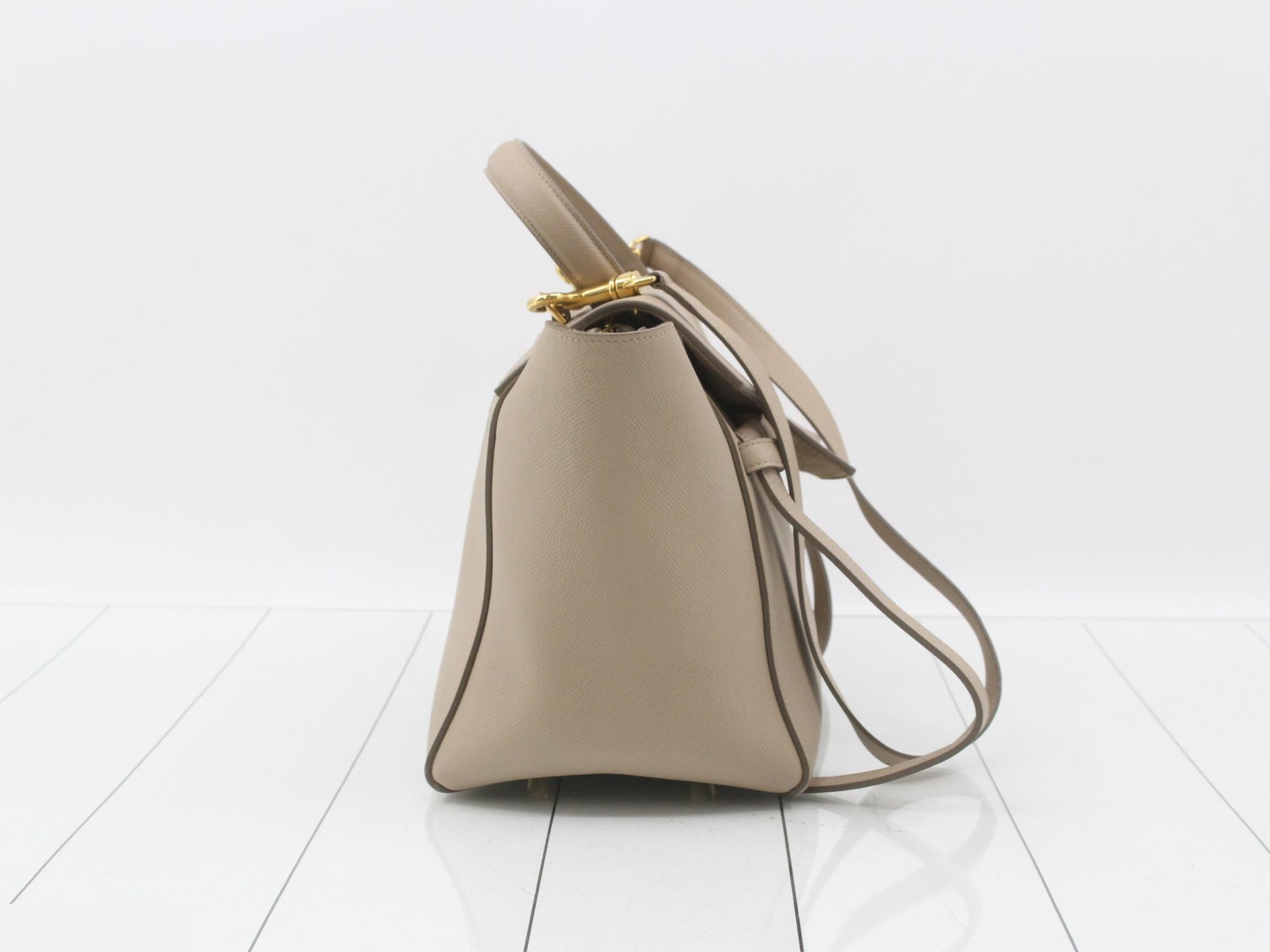 Mini Belt Bag, Leather, 2-Way, Semi-Shoulder/Handbag — view 4