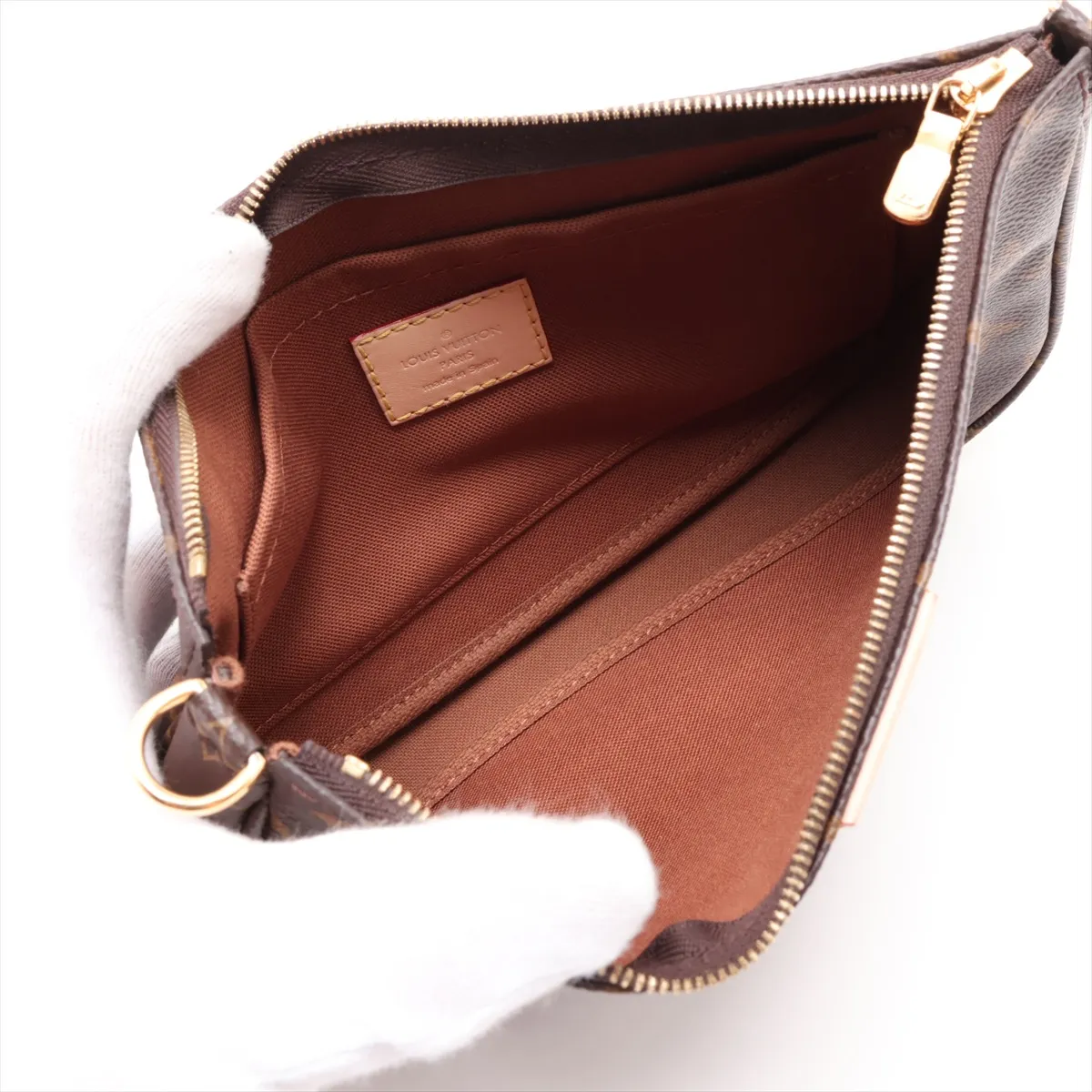 Monogram Multipochette Accessoires M44813 Brown (RFID detected) — view 8