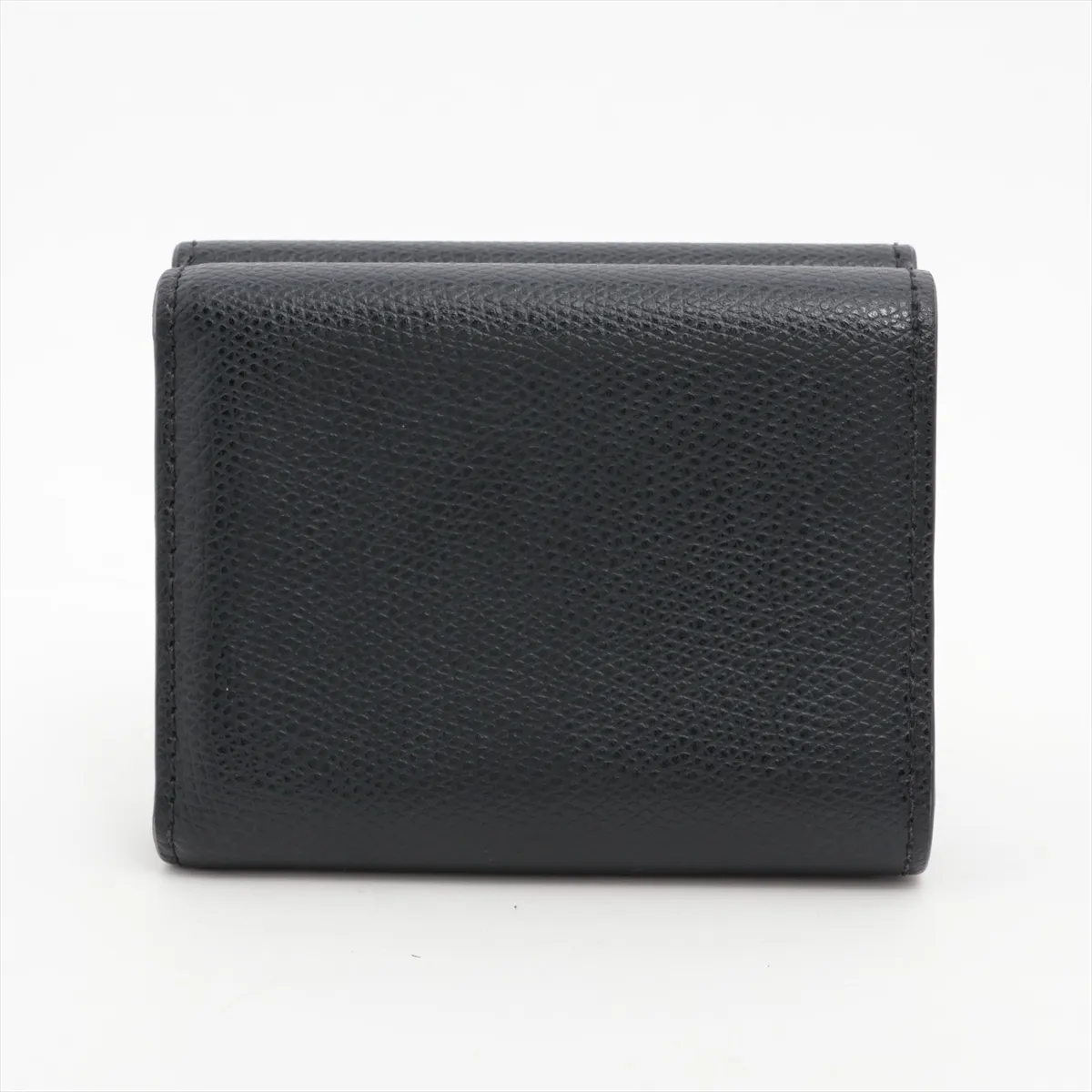 FF Diamond 8M0480 Leather Compact Wallet, Black — view 2