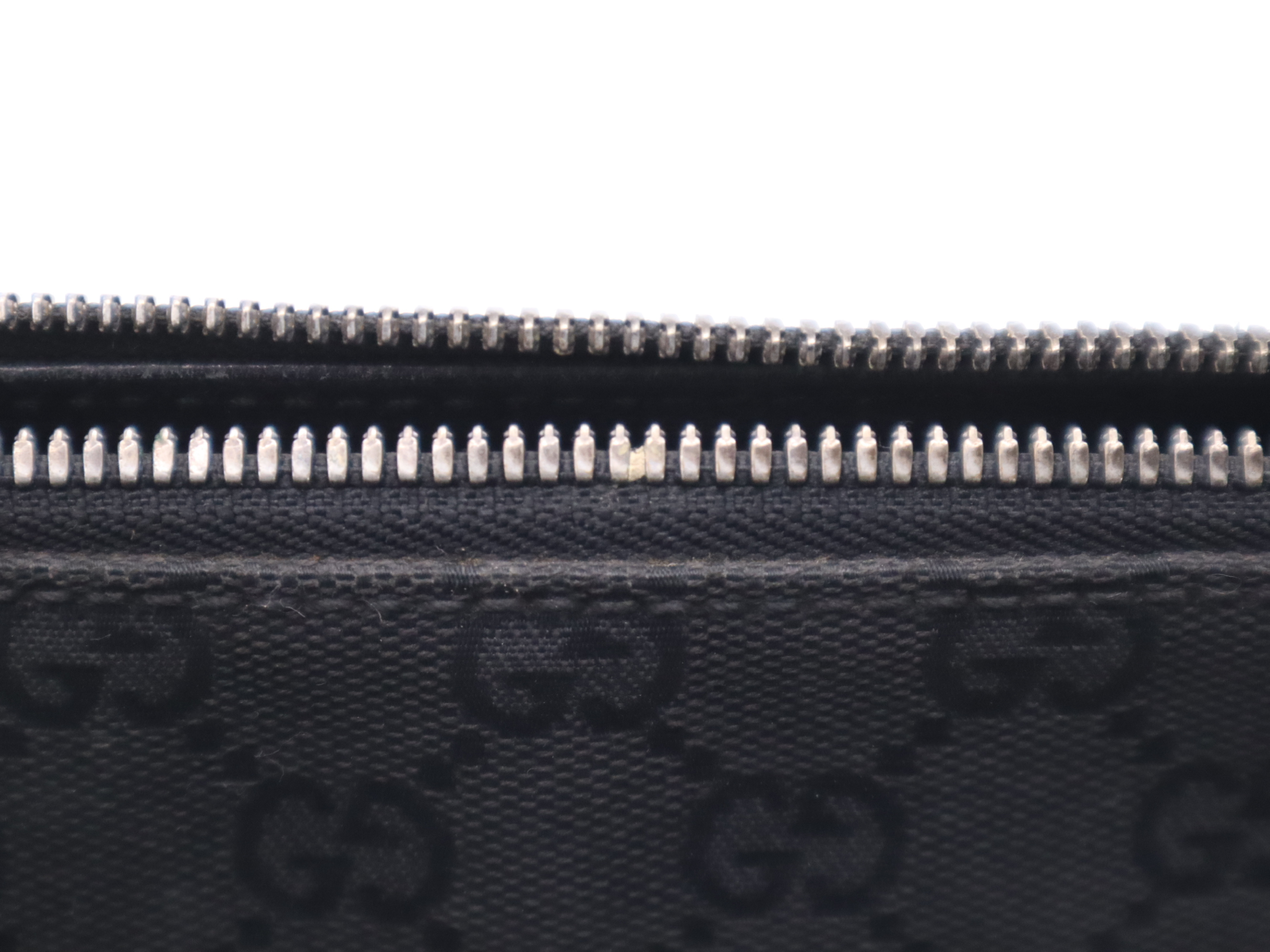 114273GG Canvas Shoulder Bag, Black Shoulder Bag — view 11