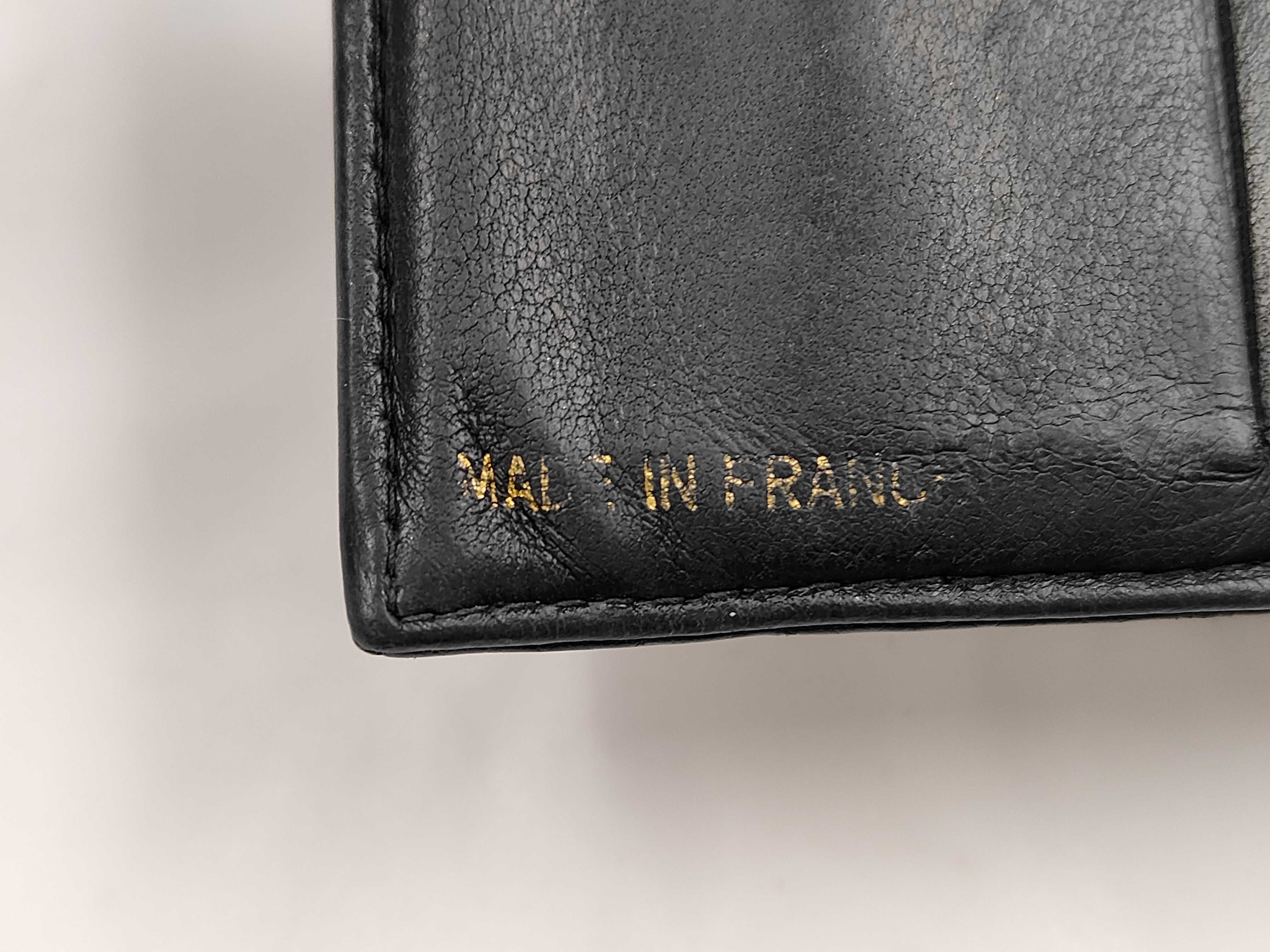 Caviar Skin Coco Mark Double Snap Wallet — view 10