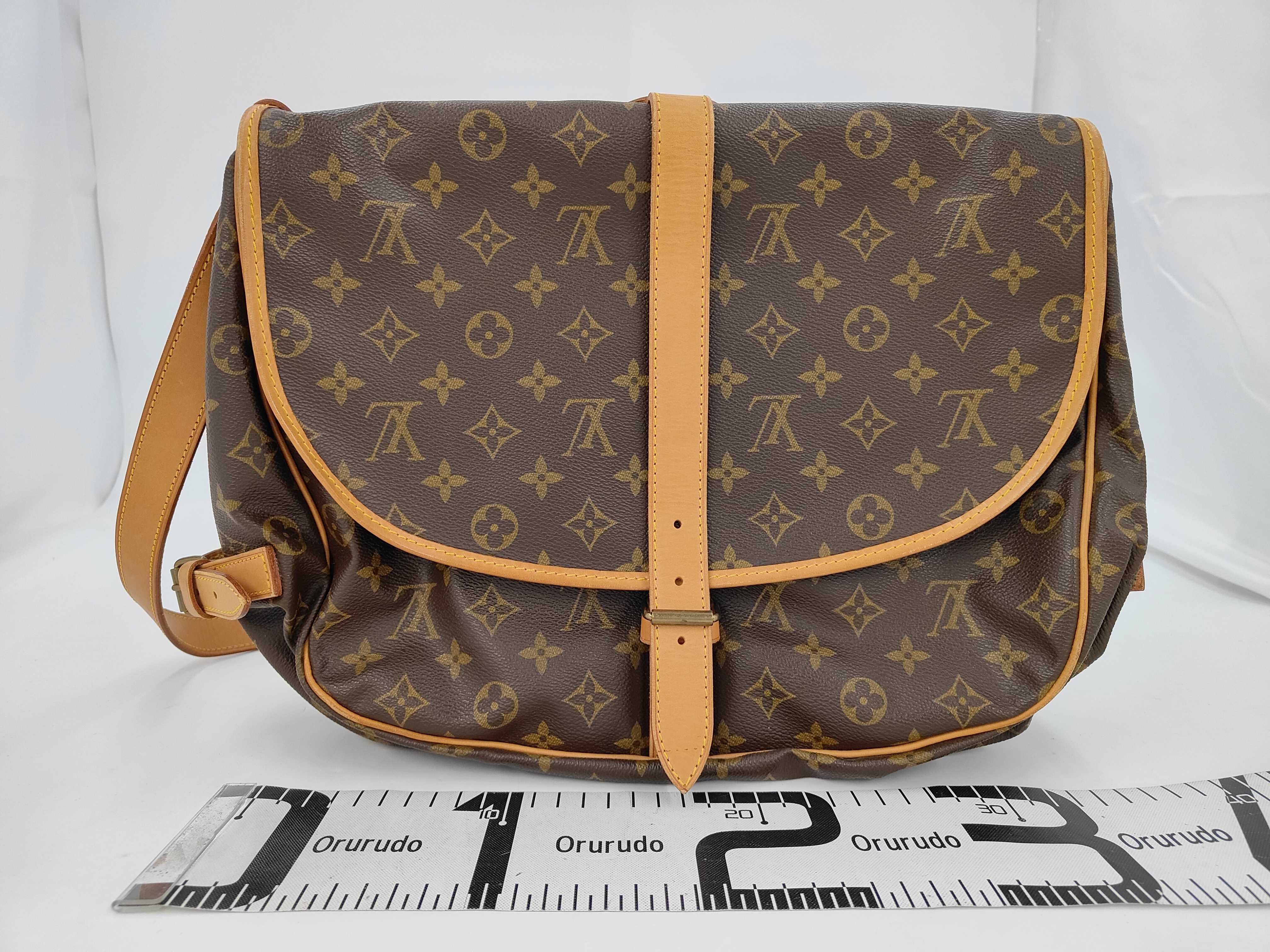 Saumur 35 Monogram Shoulder Bag — view 2