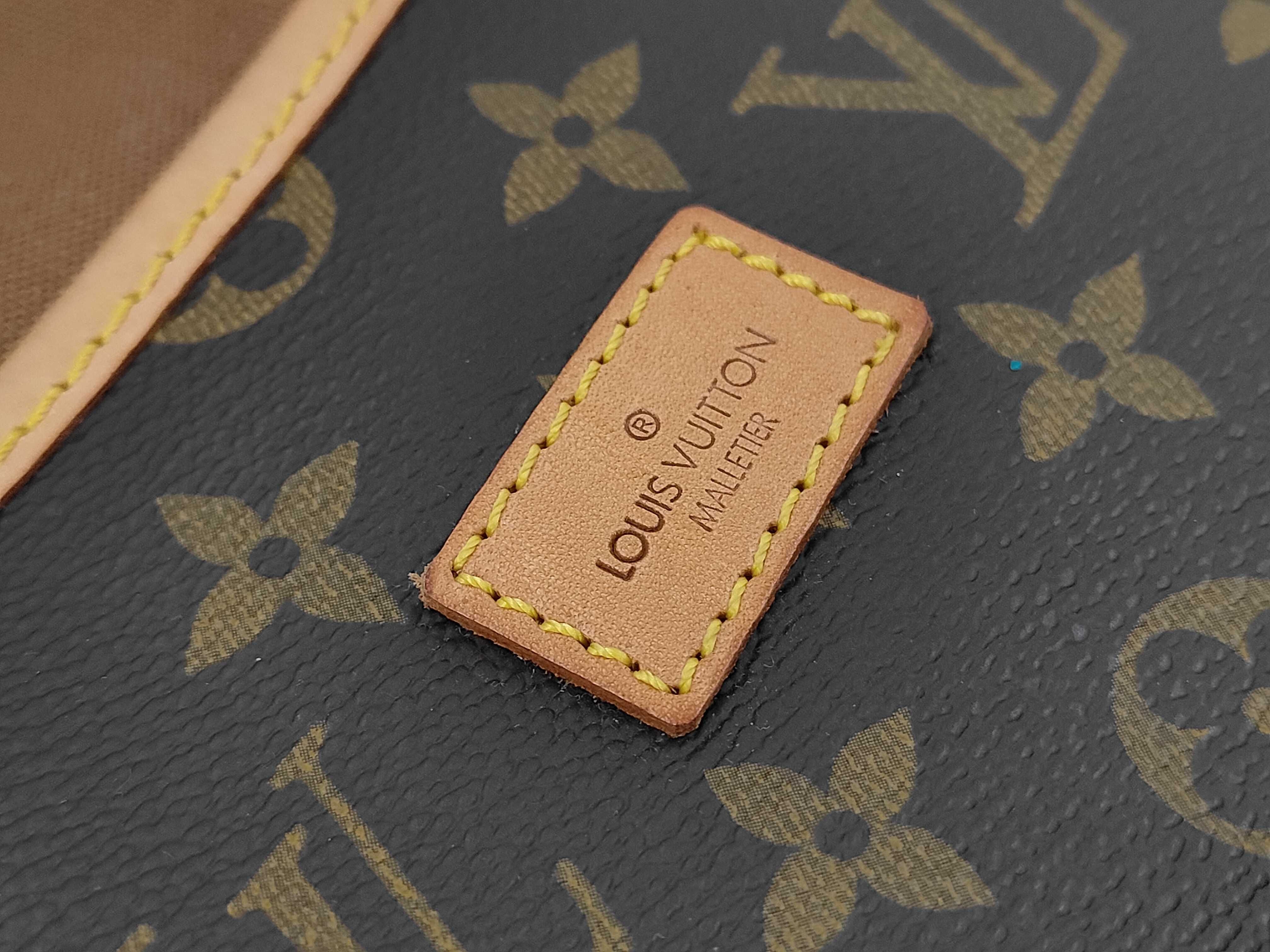 Saumur 35 Monogram Shoulder Bag — view 10