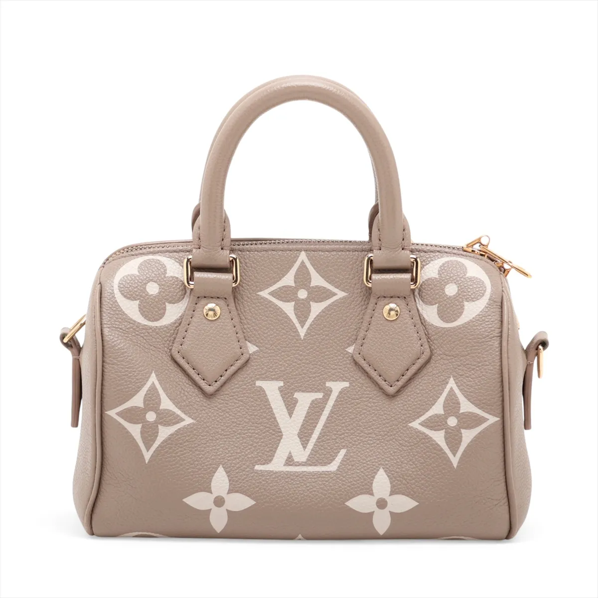 Monogram Empreinte Speedy Bandoulière 20 M46575 Beige (RFID detected) — view 2