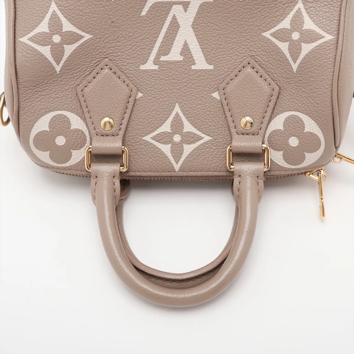 Monogram Empreinte Speedy Bandoulière 20 M46575 Beige (RFID detected) — view 5