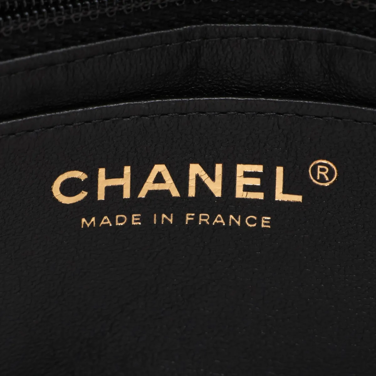 Mini Matelassé 20 Nylon x Lambskin Single Flap Single Chain Bag Black Gold Hardware XT79PEL1 Random Plate A69900 — view 8