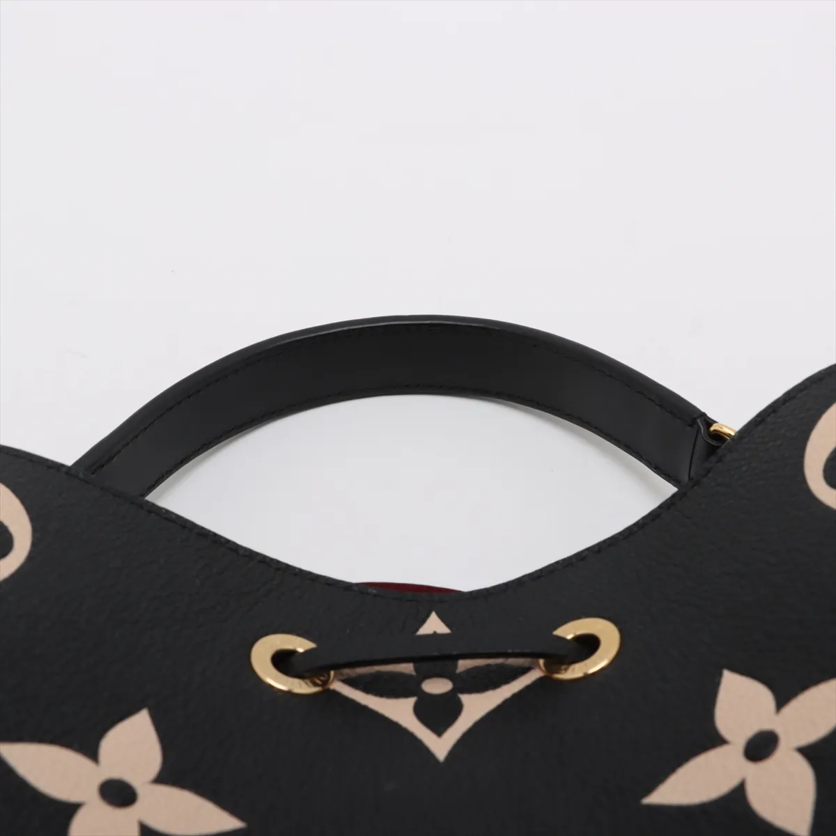 Bicolor Monogram Empreinte Neo Noe MM M45497 Black Without Strap — view 6