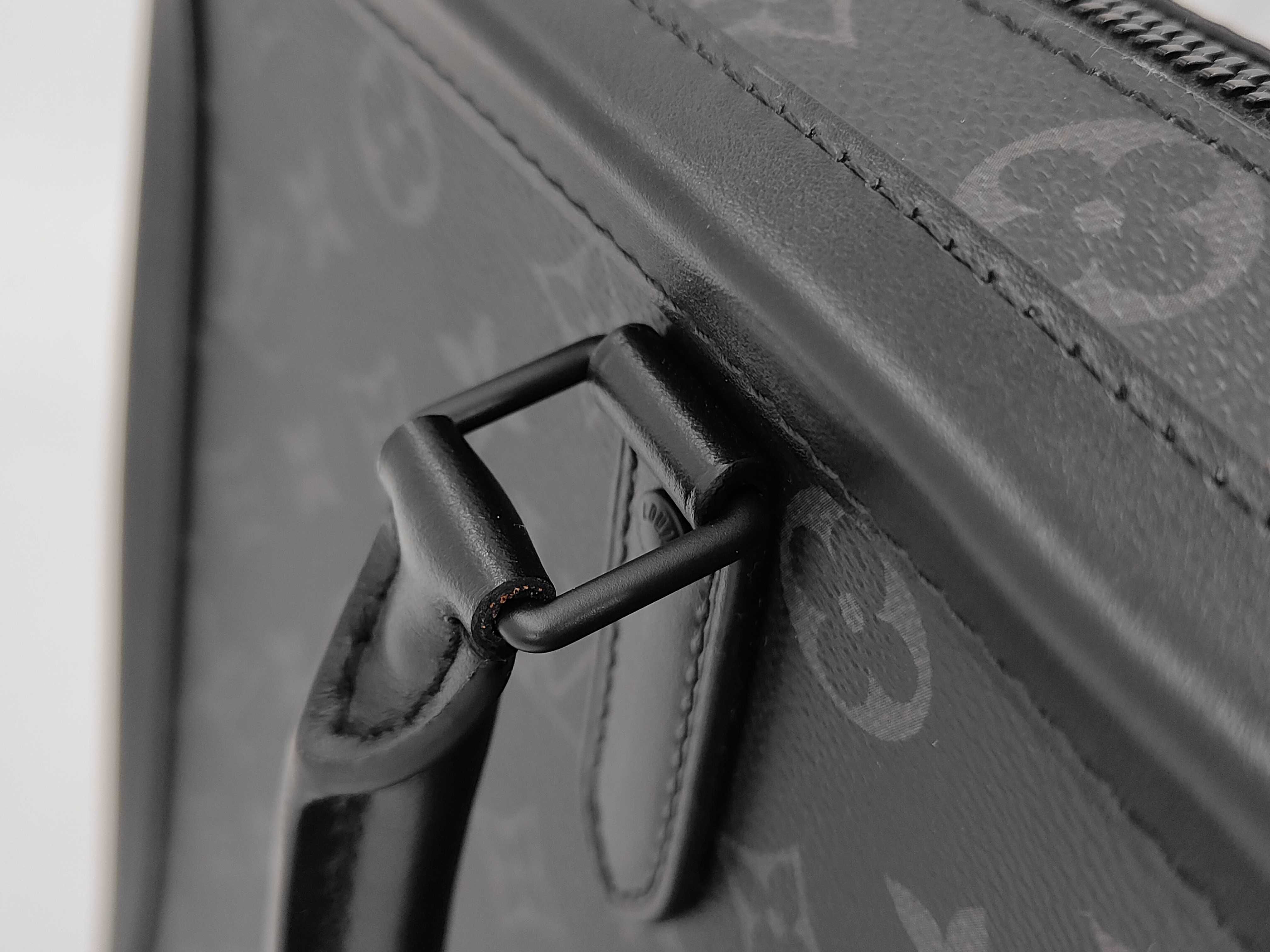 Monogram Louis Vuitton Monogram Eclipse M44952 Soft Trunk Briefcase Handbag — view 7