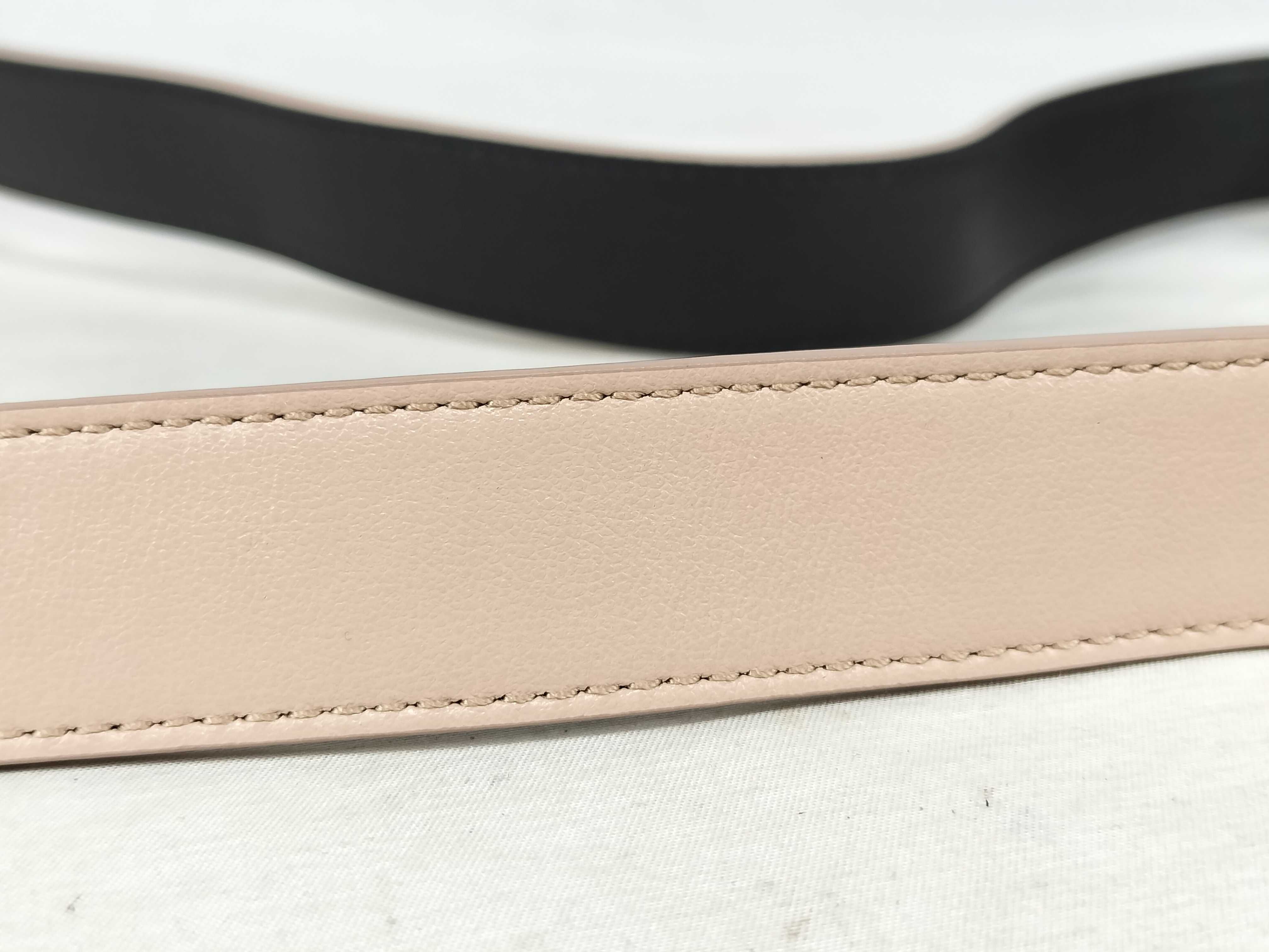 Logo Box Shoulder 8BT339 Leather Pink Shoulder Bag — view 4