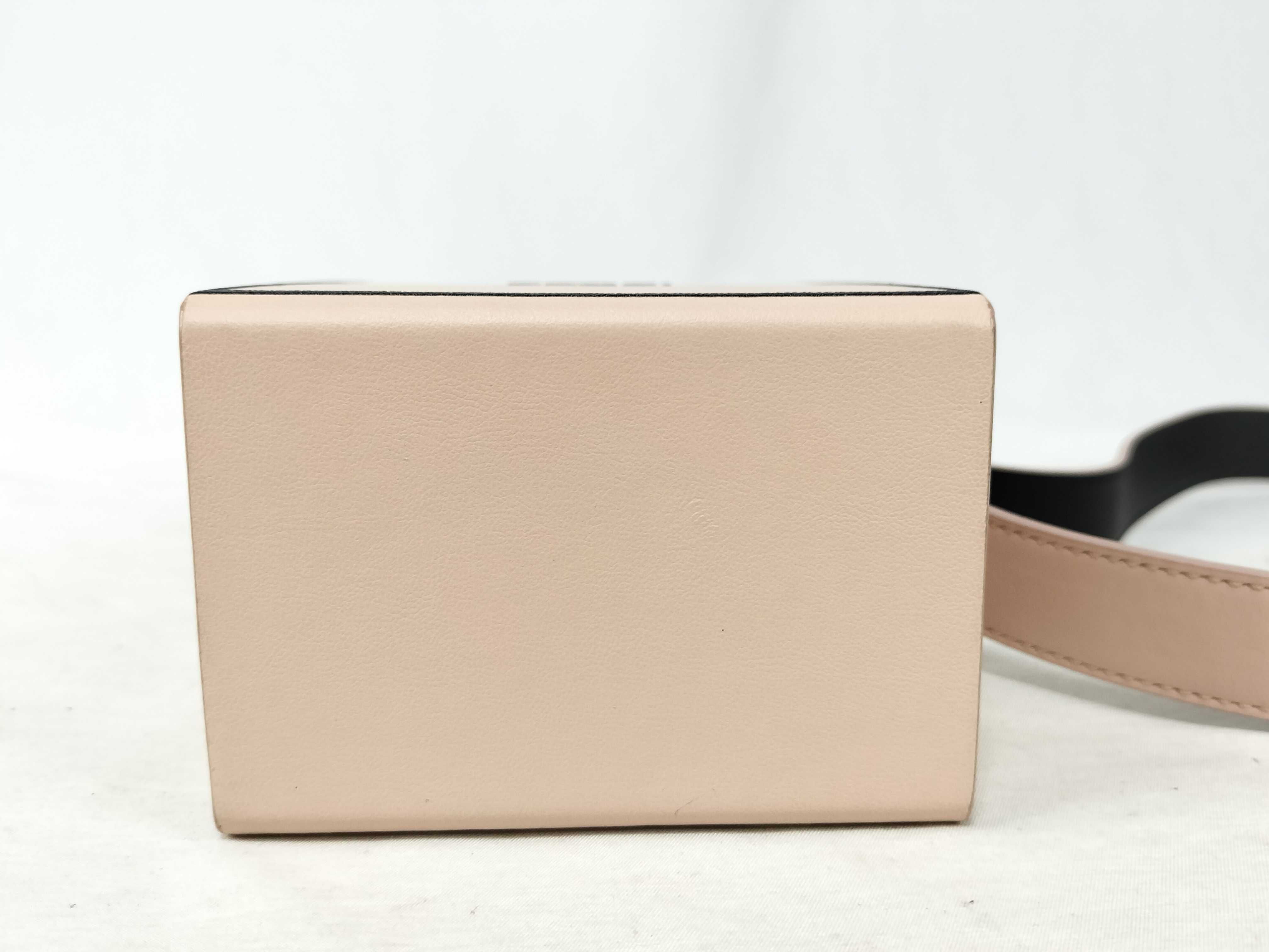 Logo Box Shoulder 8BT339 Leather Pink Shoulder Bag — view 7