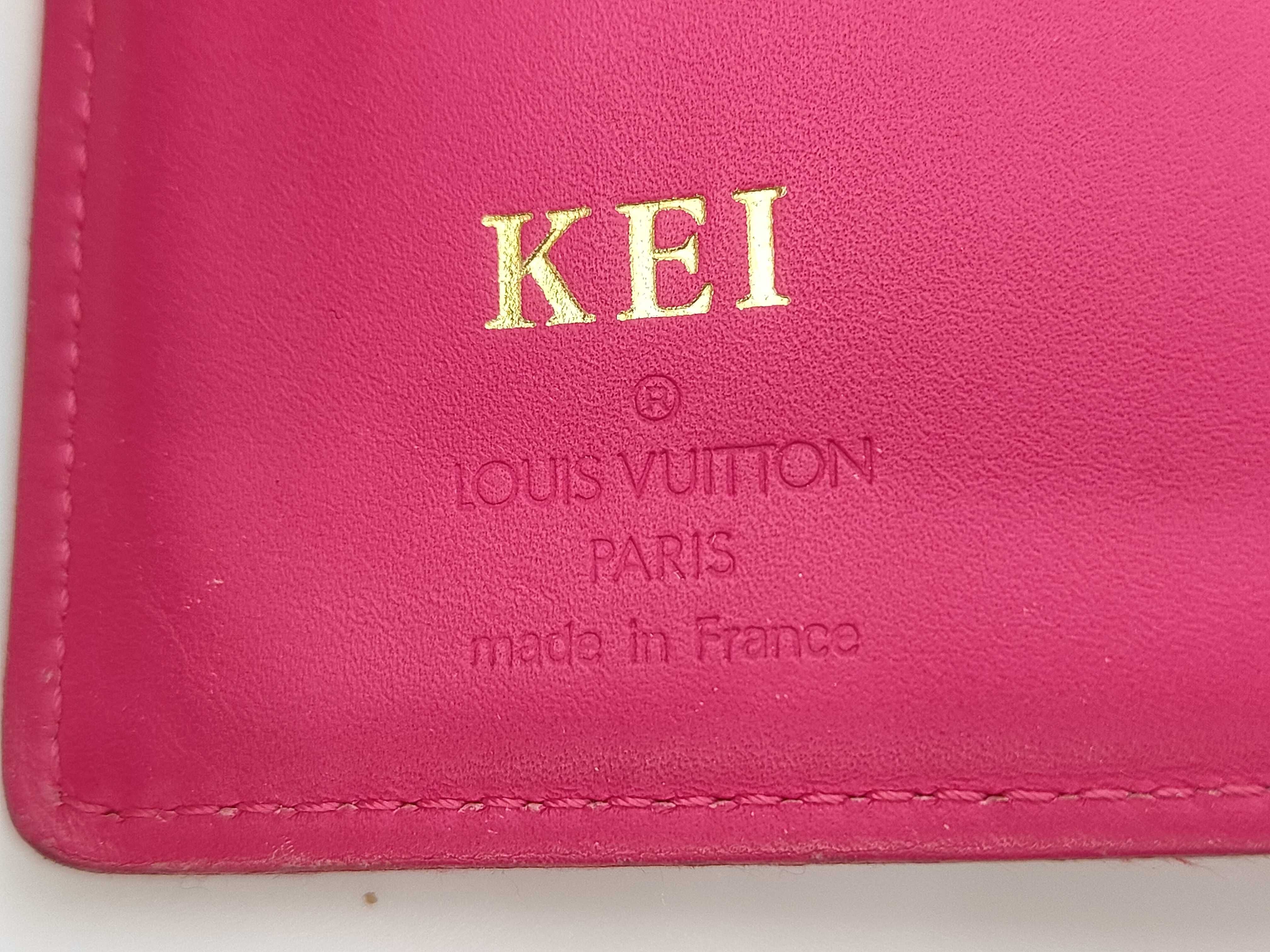 LV Portefeuille Viennois M93521 Vernis Bordeaux Wallet — view 7