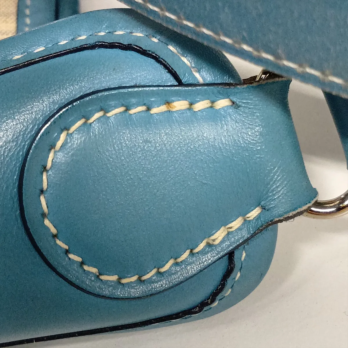 Vespa PM, Crinoline x Veau Barenia, Blue Jean, Silver Hardware B: 1998 — view 11