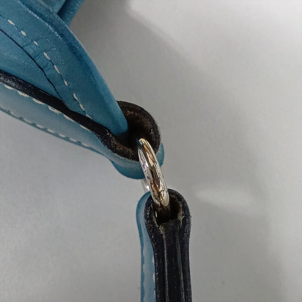 Vespa PM, Crinoline x Veau Barenia, Blue Jean, Silver Hardware B: 1998 — view 13